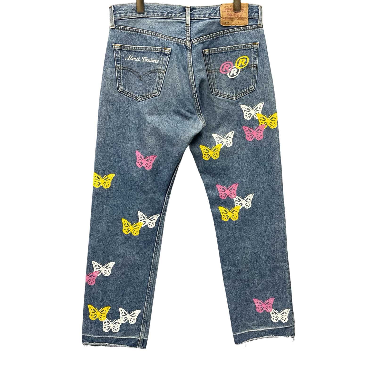 ABOUT DREAMS Butterfly Jeans Size 34