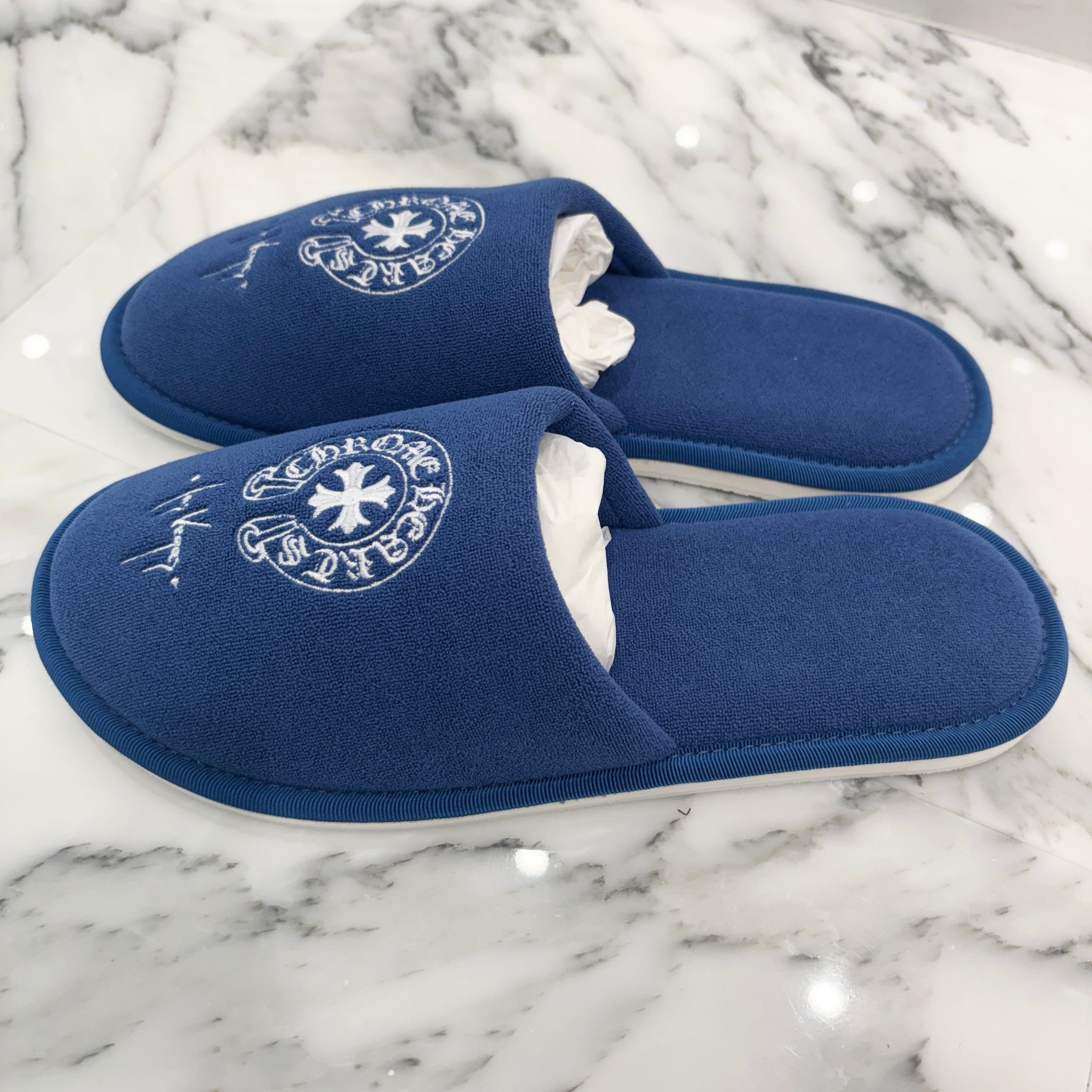 CHROME HEARTS Las Vegas Limited Horseshoe Hotel Slippers Sandals Size M クロムハーツ ラスベガス限定 ホースシューホテルスリッパ サンダル サイズM