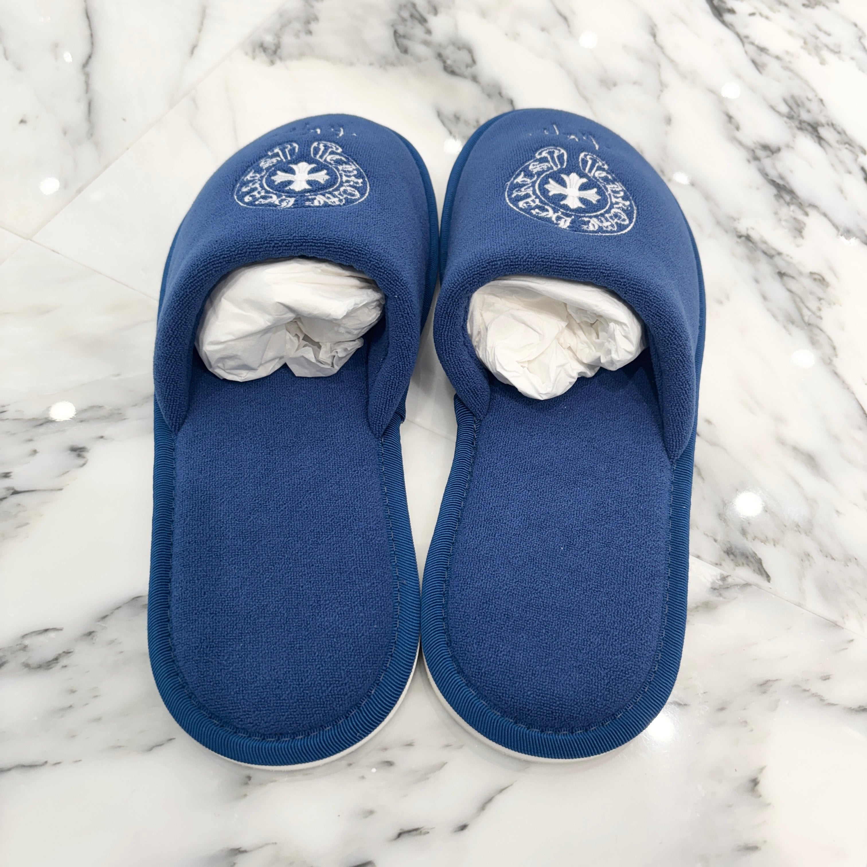 CHROME HEARTS Las Vegas Limited Horseshoe Hotel Slippers Sandals Size M クロムハーツ ラスベガス限定 ホースシューホテルスリッパ サンダル サイズM