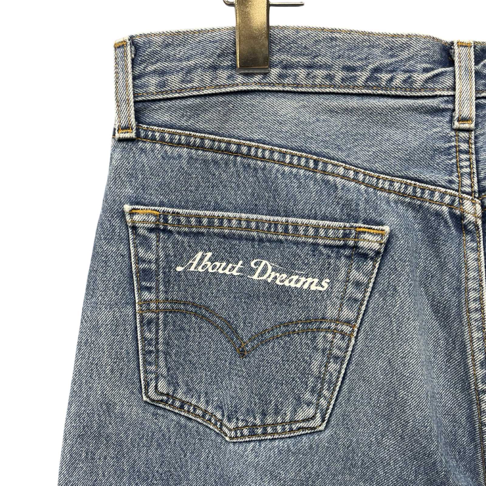 ABOUT DREAMS デニムパンツ ABOUT DREAMS Butterfly Jeans Size 34 – MEMENTOS ONLINE SHOP