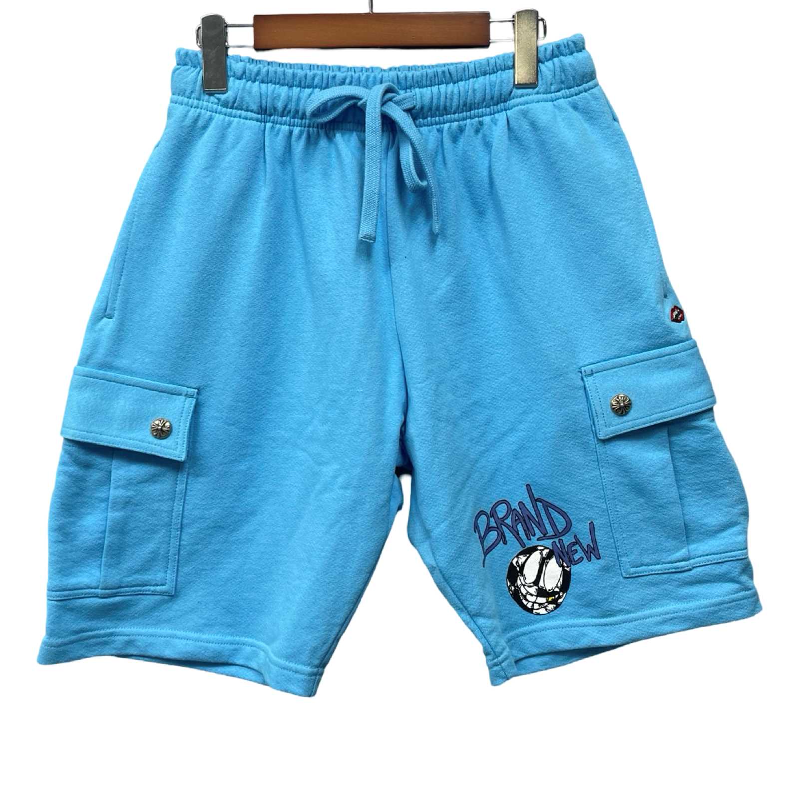 CHROME HEARTS×MATTY BOY 2024SS BRAIN NEW Sweat Shorts Size M