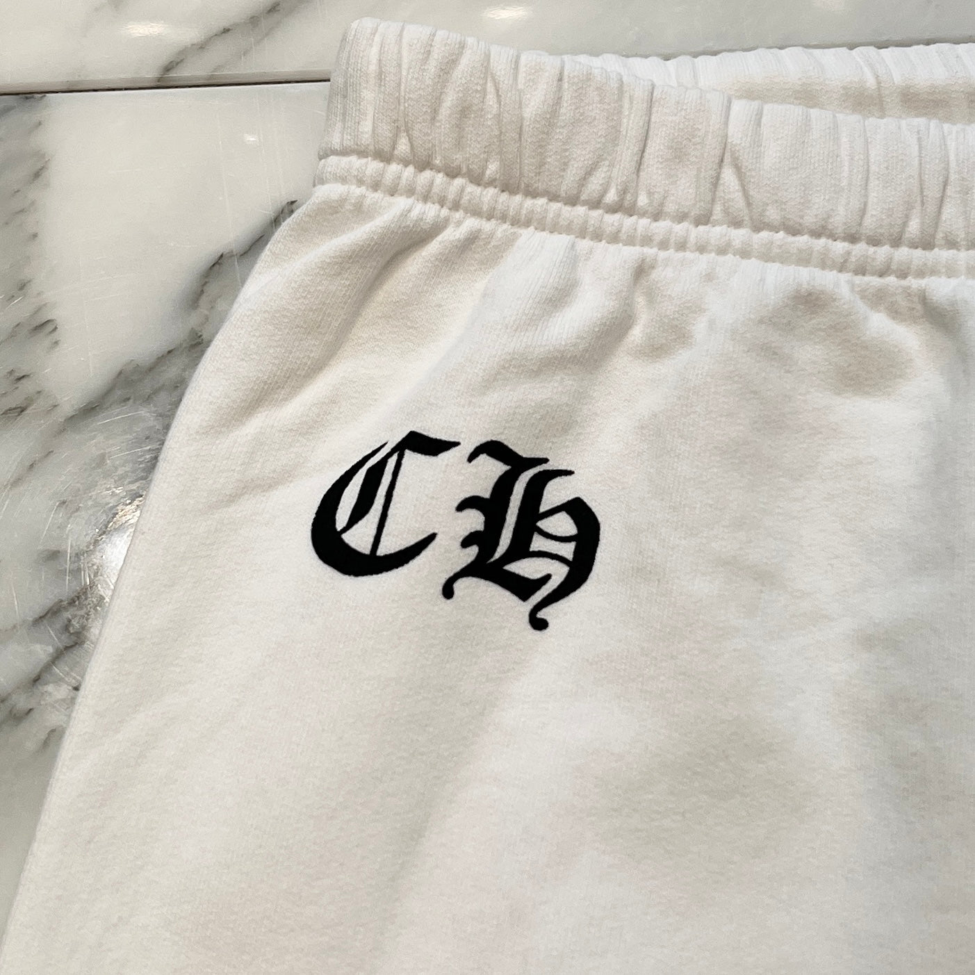CHROME HEARTS CH Cross Logo Print Sweat Long Pants Size L クロム