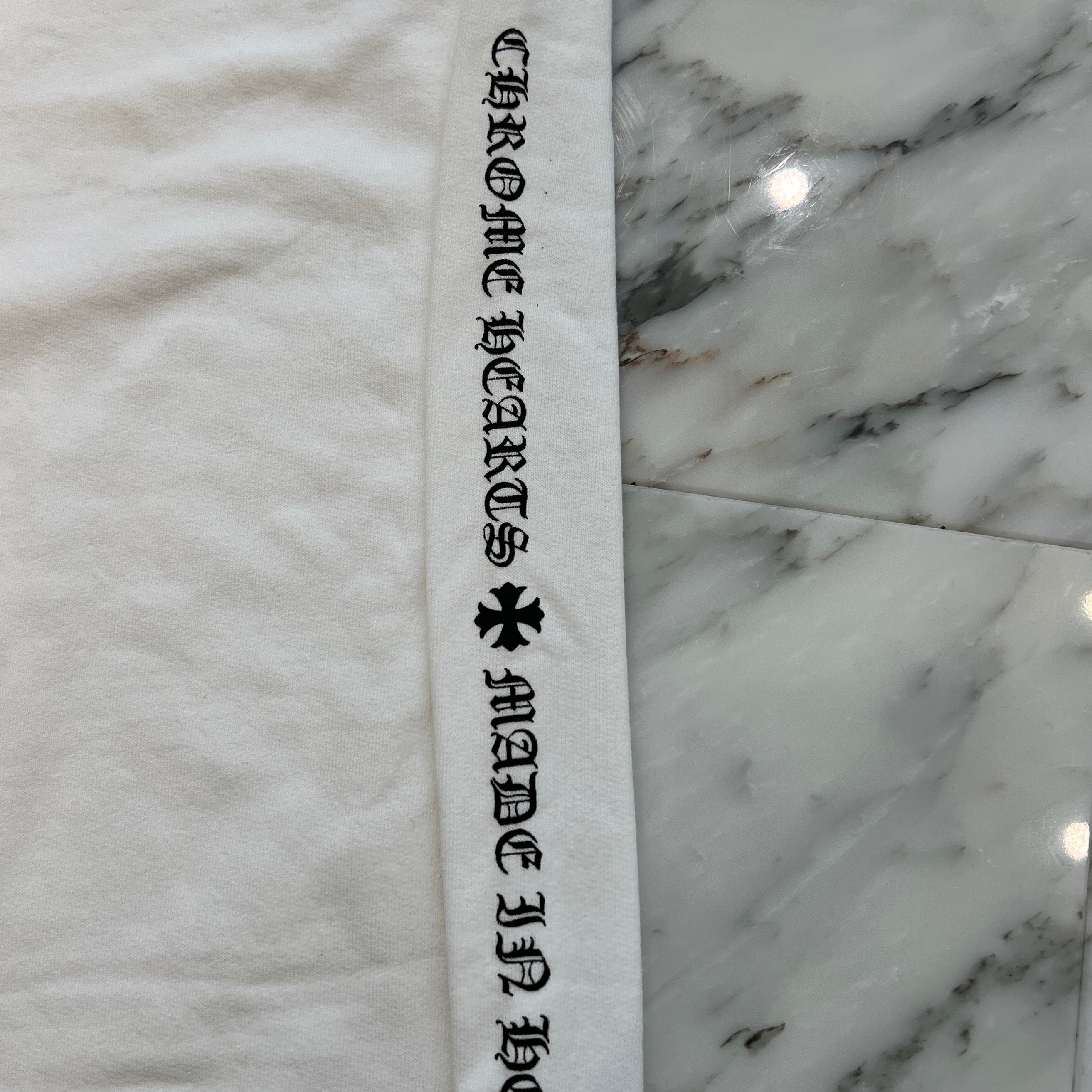 CHROME HEARTS CH Cross Logo Print Sweat Long Pants Size L クロム