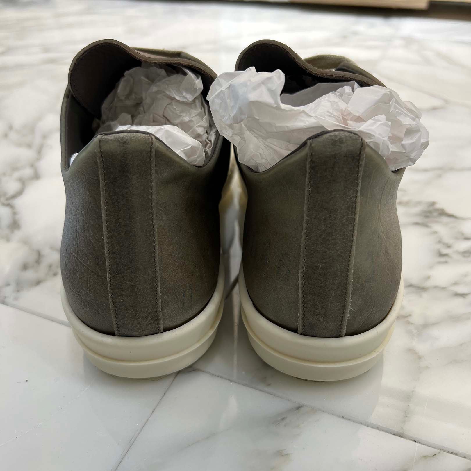 Rick Owens Lace Up Low Top Sneakers RR01E5891LCT Size 41 リックオウエンス レースアップ ローカットスニーカー  サイズ41