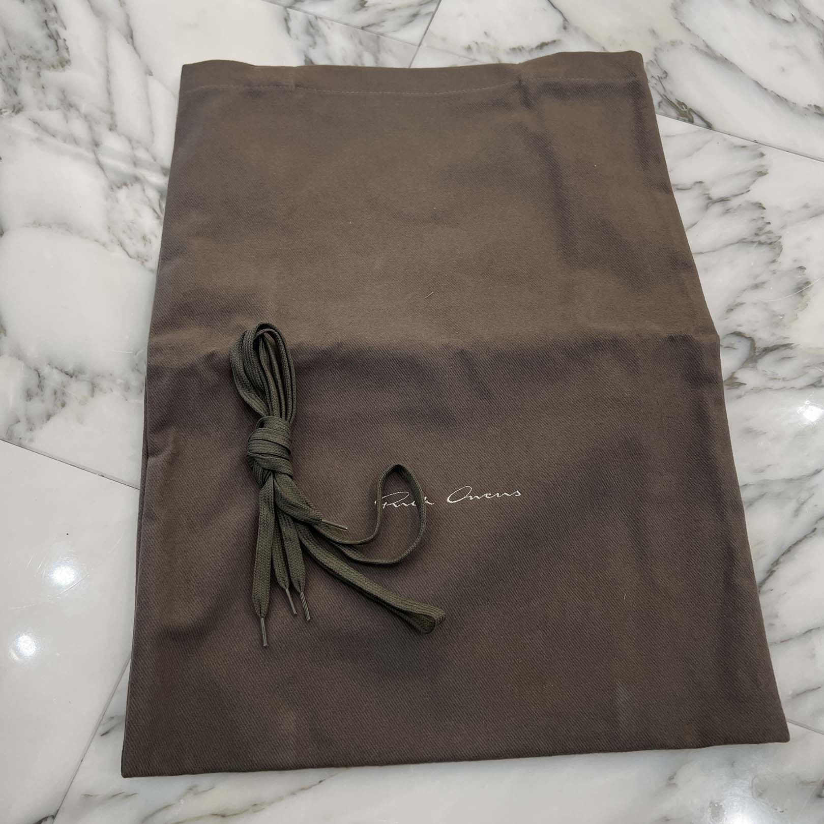 Rick Owens Lace Up Low Top Sneakers RR01E5891LCT Size 41 リックオウエンス レースアップ ローカットスニーカー  サイズ41