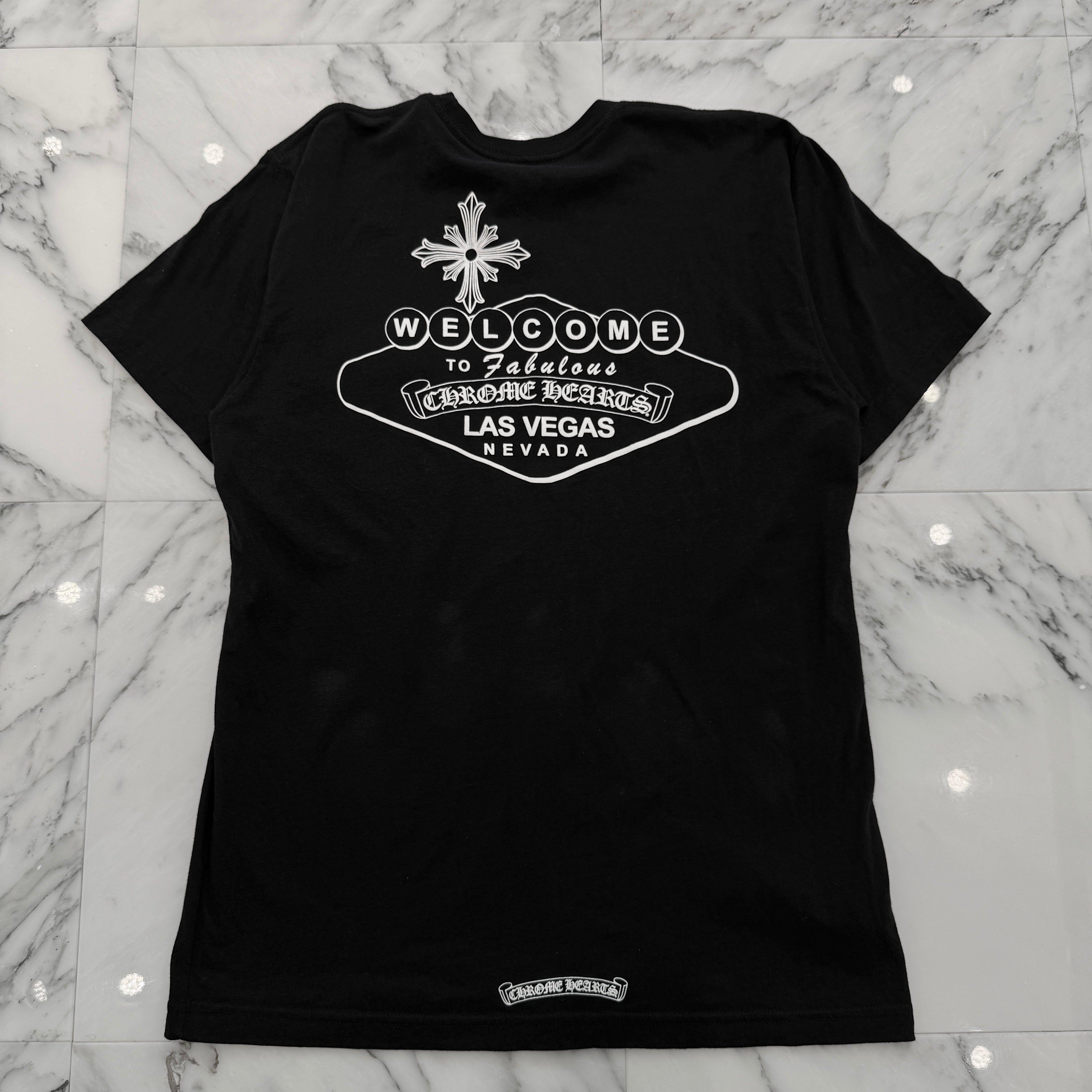 CHROME HEARTS Las Vegas Limited "Welcome To Vegas" Size L クロムハーツ ラスベガス限定 "ウェルカムトゥベガス" Tシャツ サイズL