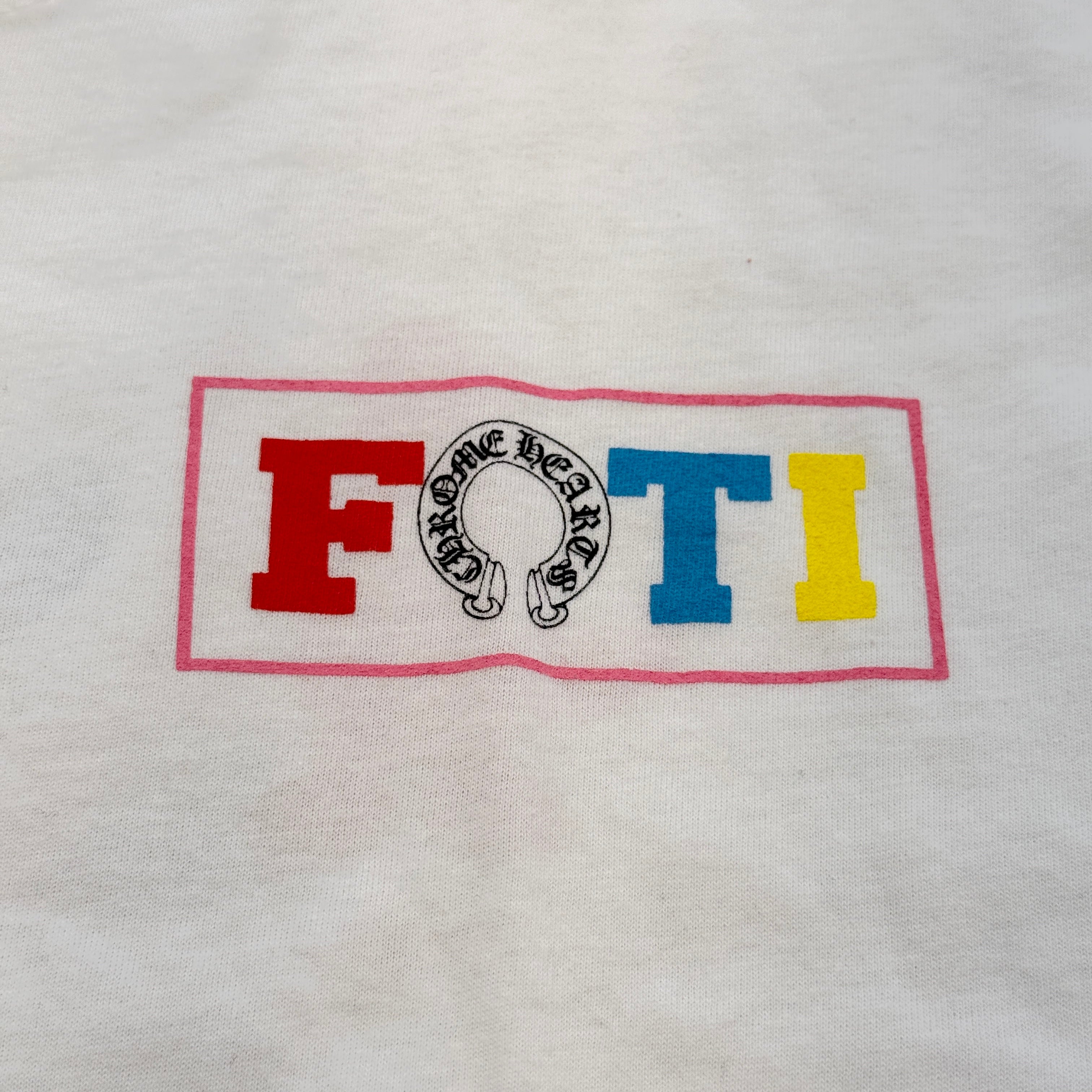 CHROME HEARTS 2023SS FOTI Rainbow Family Tee Size L クロムハーツ フォティ レインボー ファミリー Tシャツ サイズL