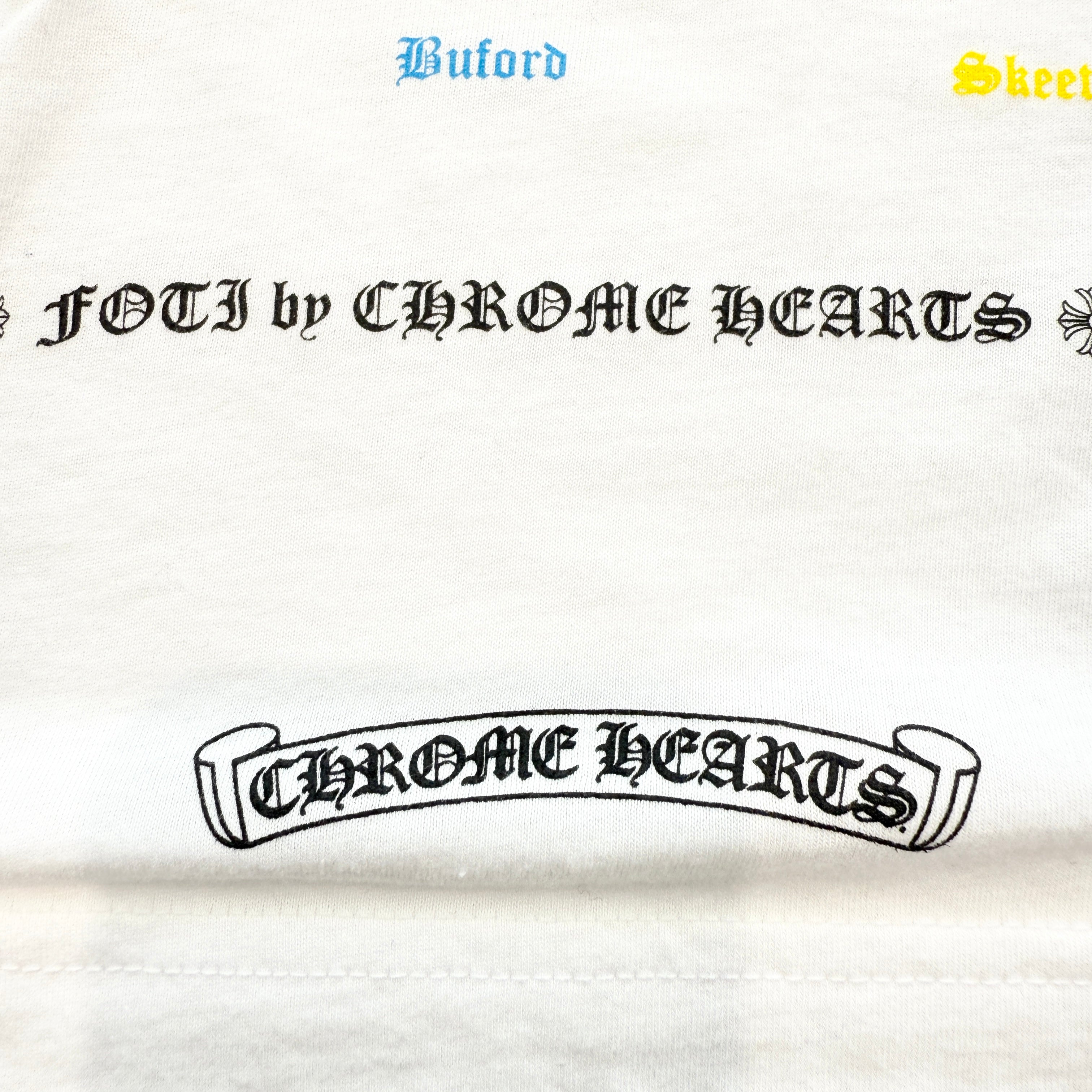 CHROME HEARTS 2023SS FOTI Rainbow Family Tee Size L クロムハーツ フォティ レインボー ファミリー Tシャツ サイズL