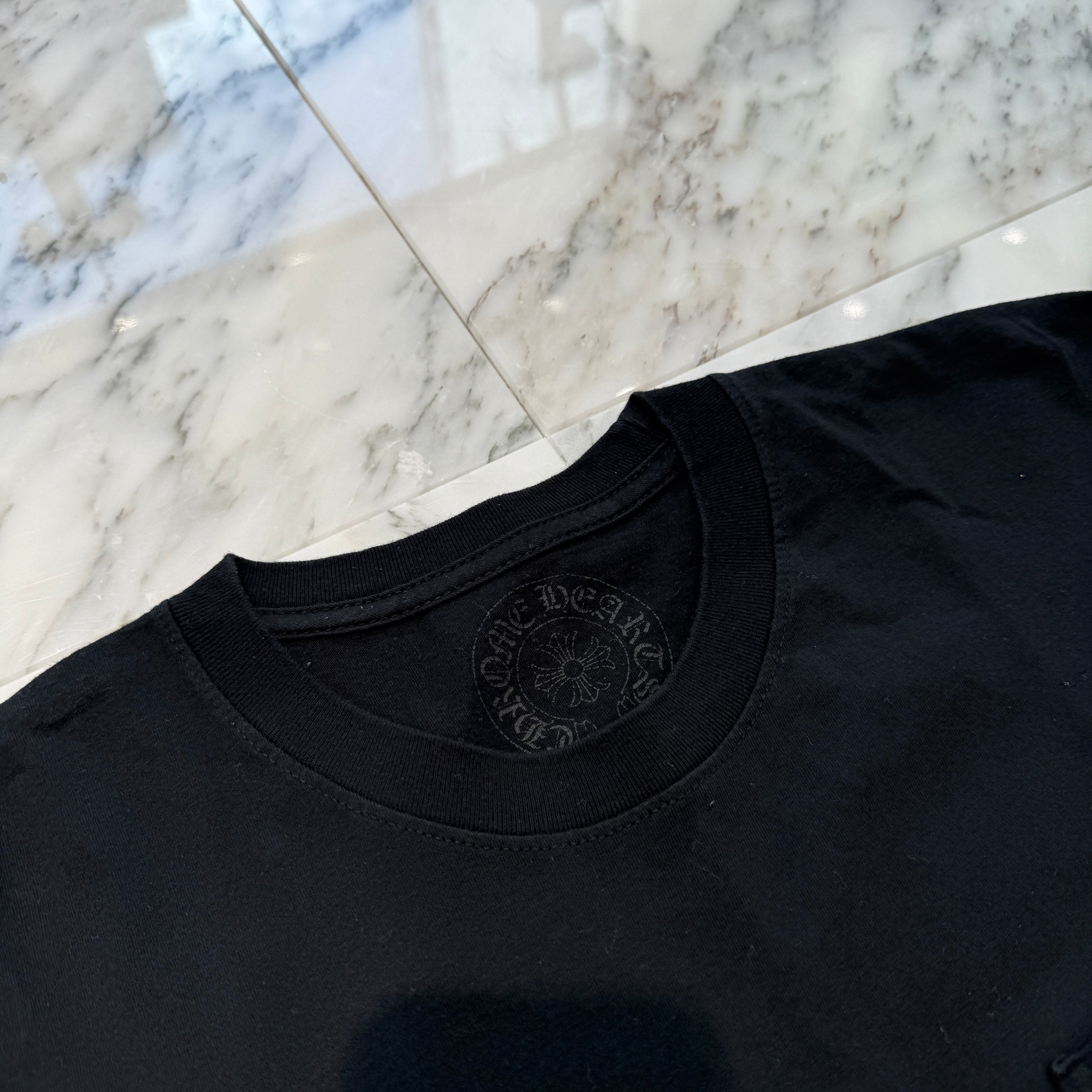 CHROME HEARTS Back Cemetery CH Cross Tee Size M クロムハーツ バック セメタリー CHクロス Tシャツ サイズM