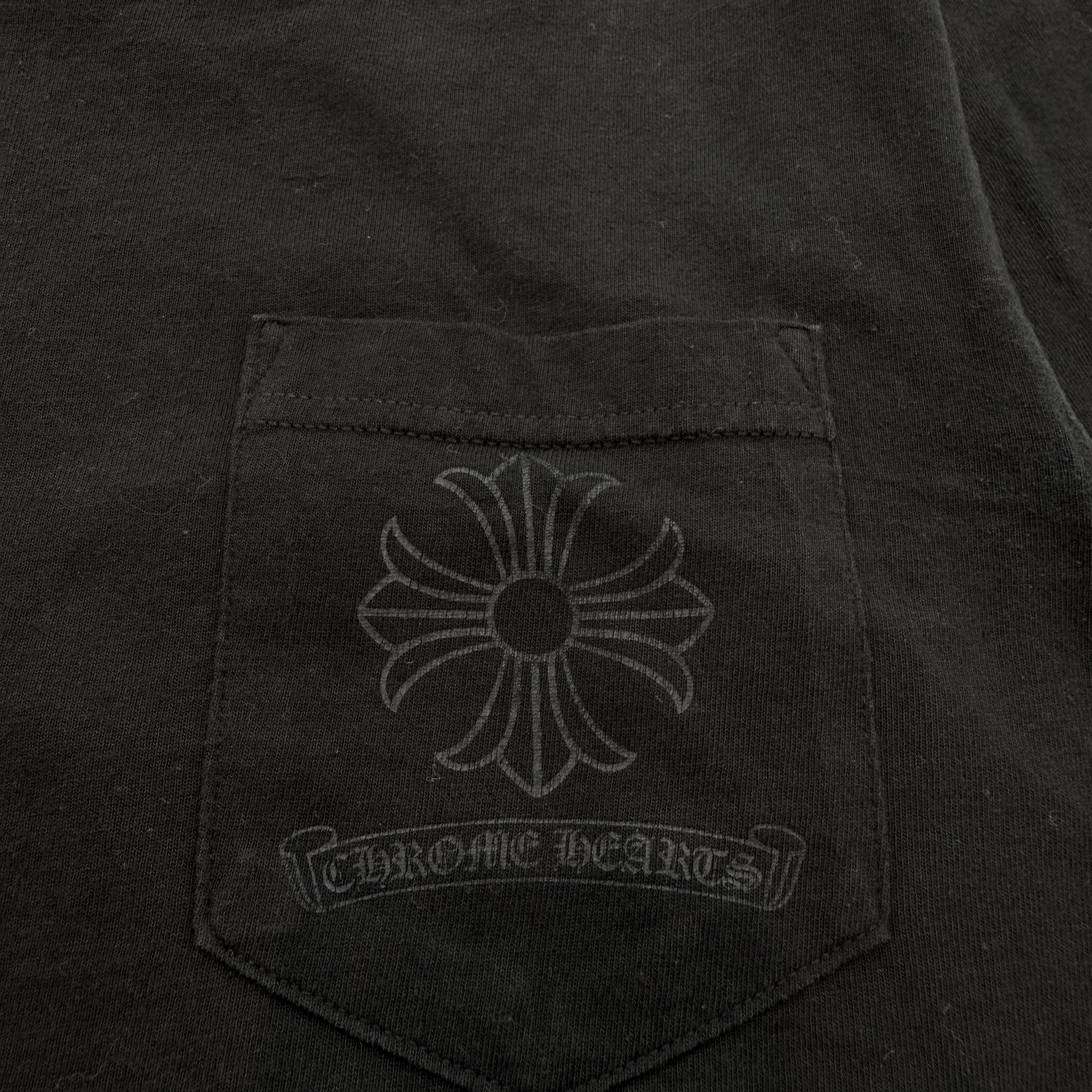 CHROME HEARTS Scroll Logo Label Circle CH Plus Tee Size S クロムハーツ スクロールロゴラベル サークル CHプラス Tシャツ サイズS