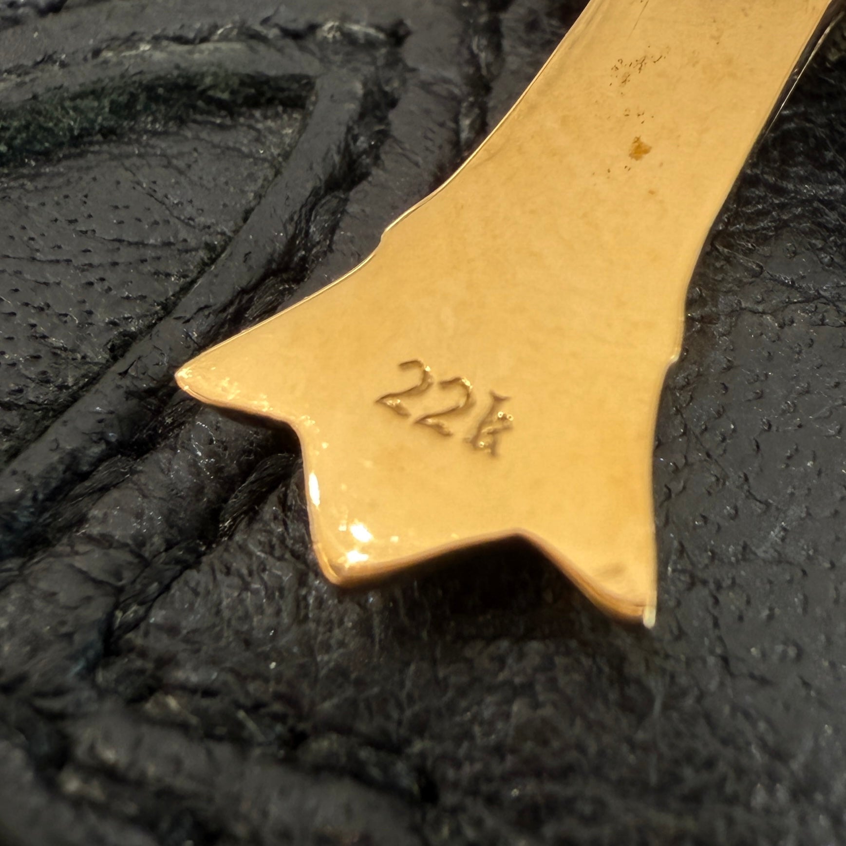 CHROME HEARTS 22K Double CH Cross XS Pave Diamond Pendant Top クロムハーツ 22K ダブルCHクロス XS パヴェダイヤモンド ペンダントトップ