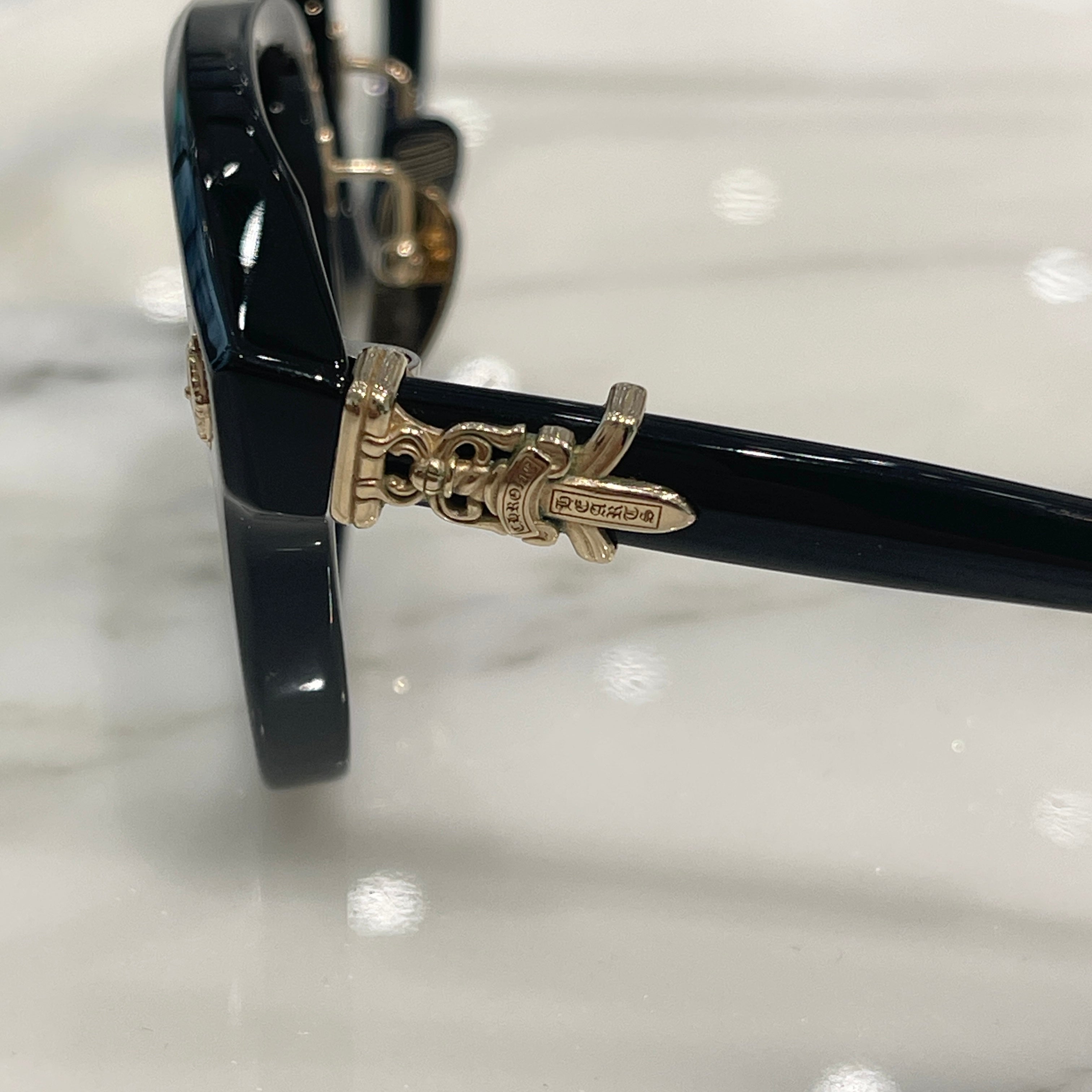 CHROME HEARTS SAC Dagger Sunglasses Size 50□24-146 クロムハ―ツ サック ダガー サングラス サイズ50□24-146