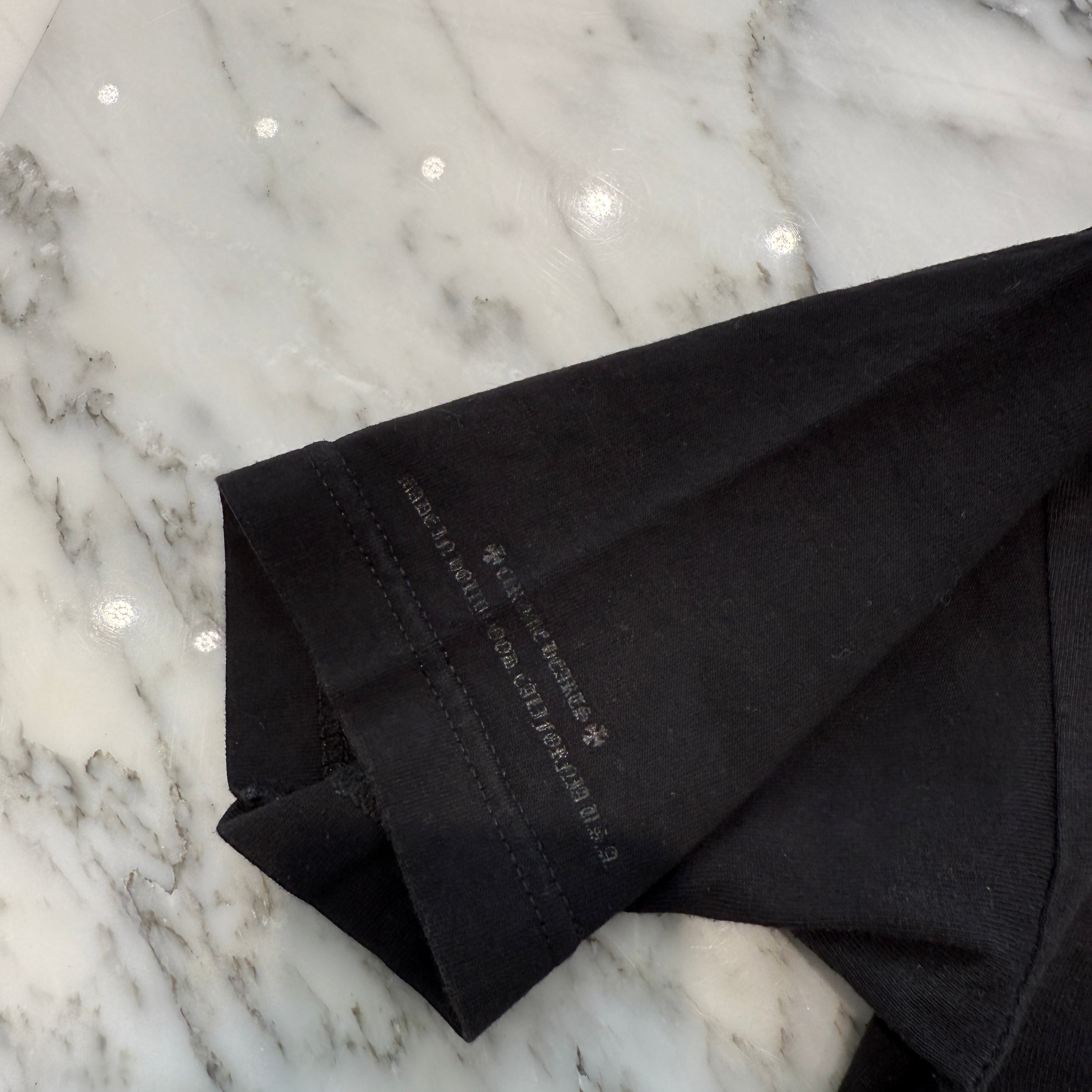 CHROME HEARTS Scroll Logo Label Circle CH Plus Tee Size S クロムハーツ スクロールロゴラベル サークル CHプラス Tシャツ サイズS