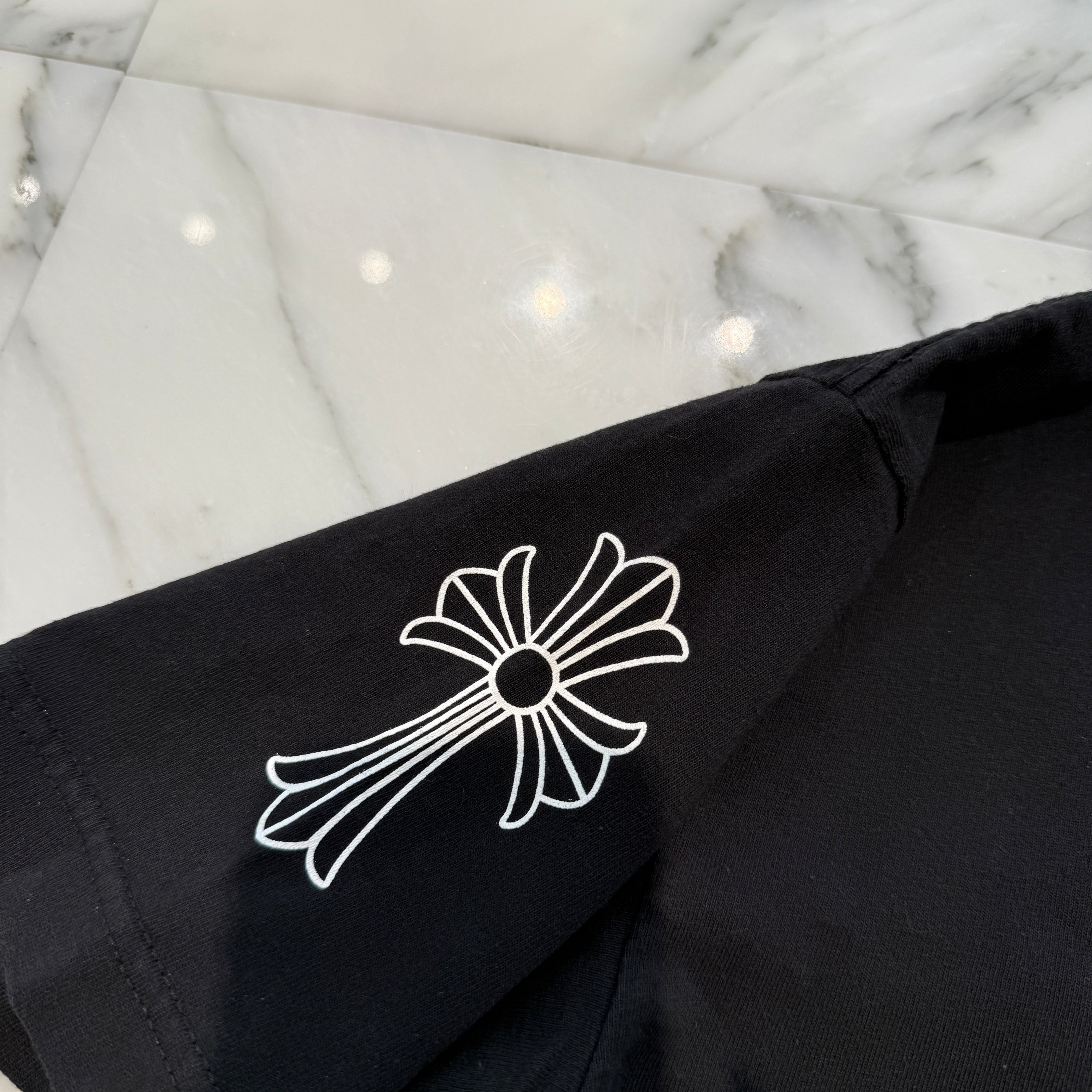 CHROME HEARTS Back Scroll Label Horseshoe Tee Size S クロムハーツ バックスクロールラベル ホースシュー Tシャツ サイズS