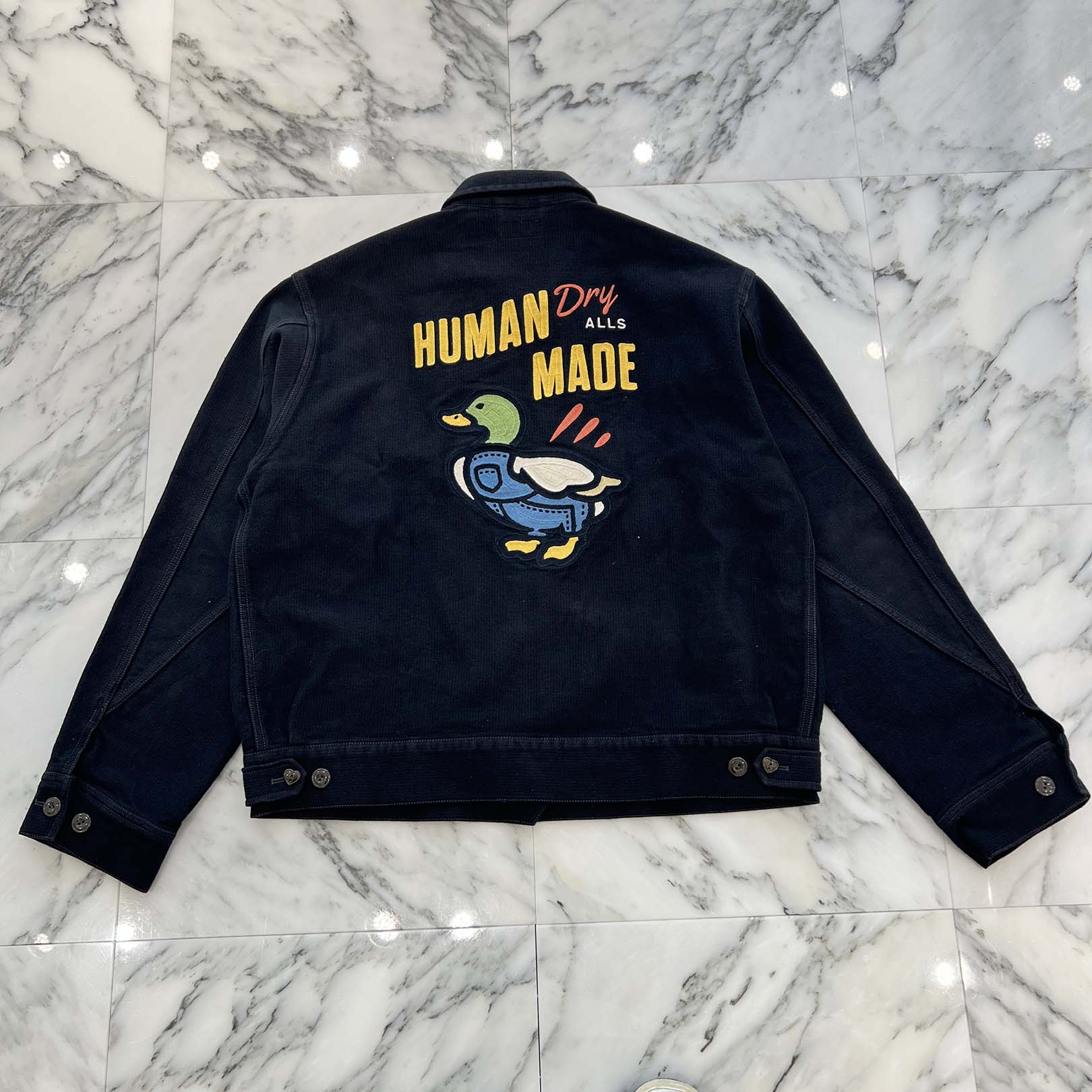 HUMAN MADE 2025AW Zip Up Work Jacket HM30JK009 Size L ヒューマンメイド ジップアップワークジャケット サイズL