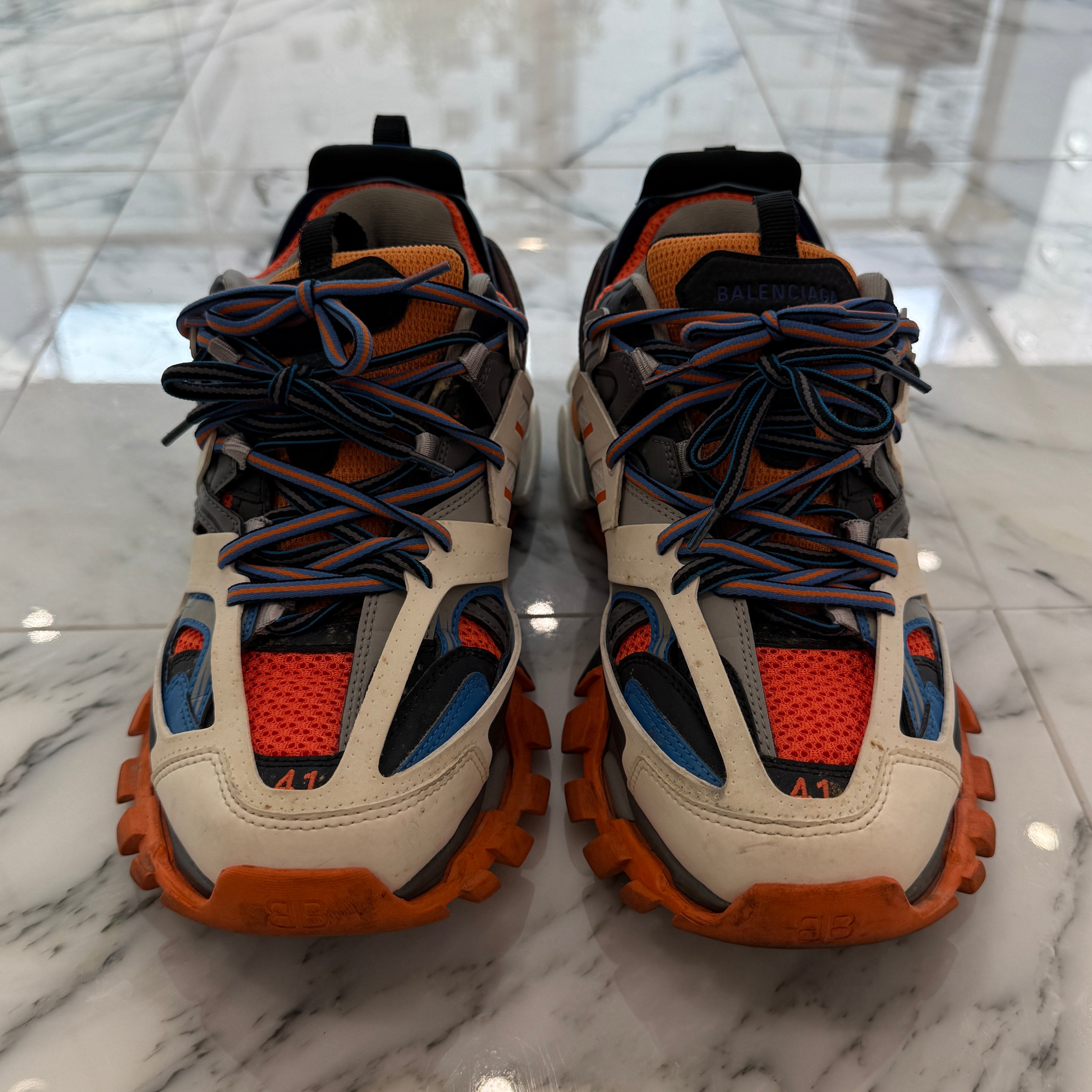 BALENCIAGA 2019SS TRACK TRAINER Low Cut Sneakers 542023 Size 41（27cm）バレンシアガ トラックトレイナー ローカットスニーカー サイズ41（27cm）