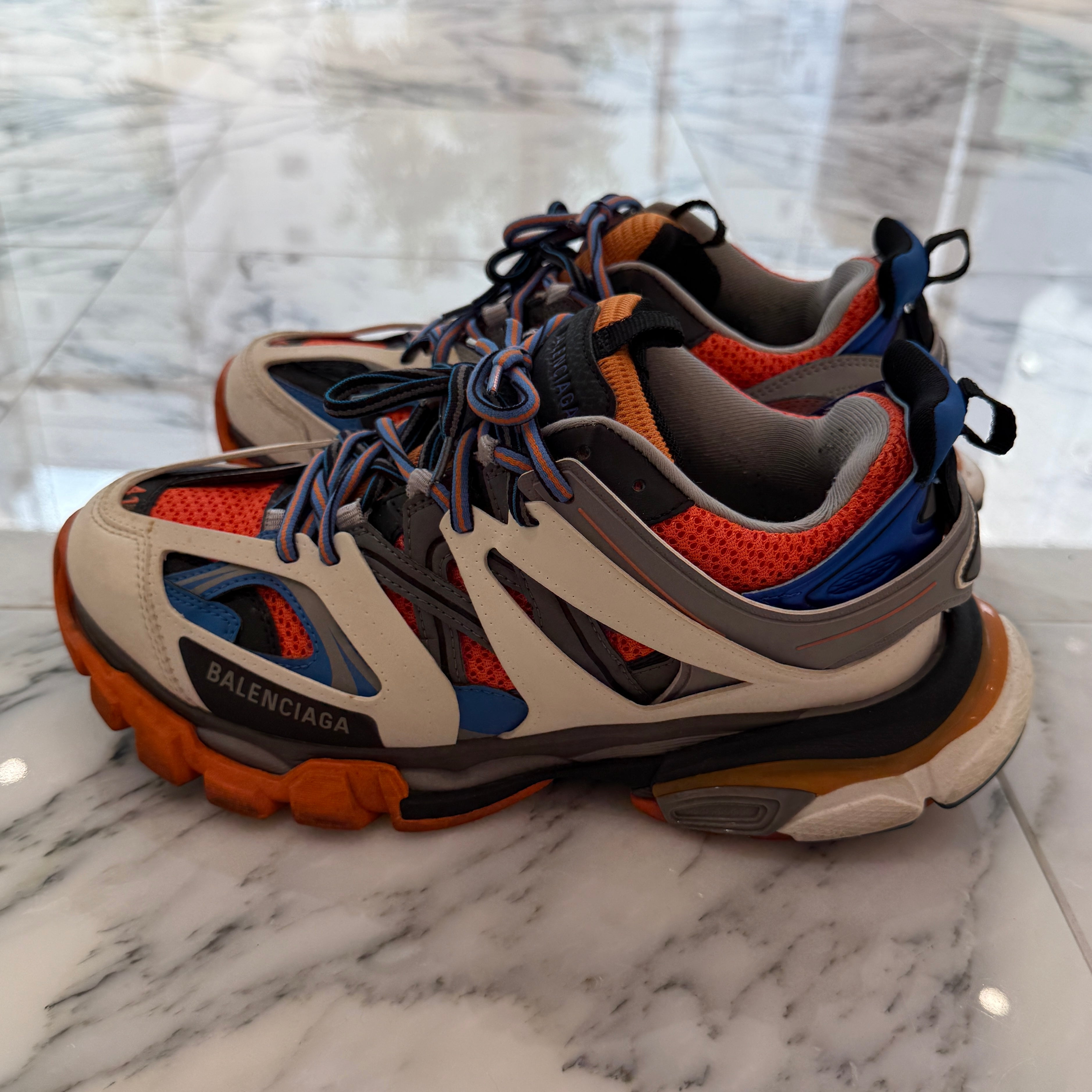 BALENCIAGA 2019SS TRACK TRAINER Low Cut Sneakers 542023 Size 41（27cm）バレンシアガ トラックトレイナー ローカットスニーカー サイズ41（27cm）