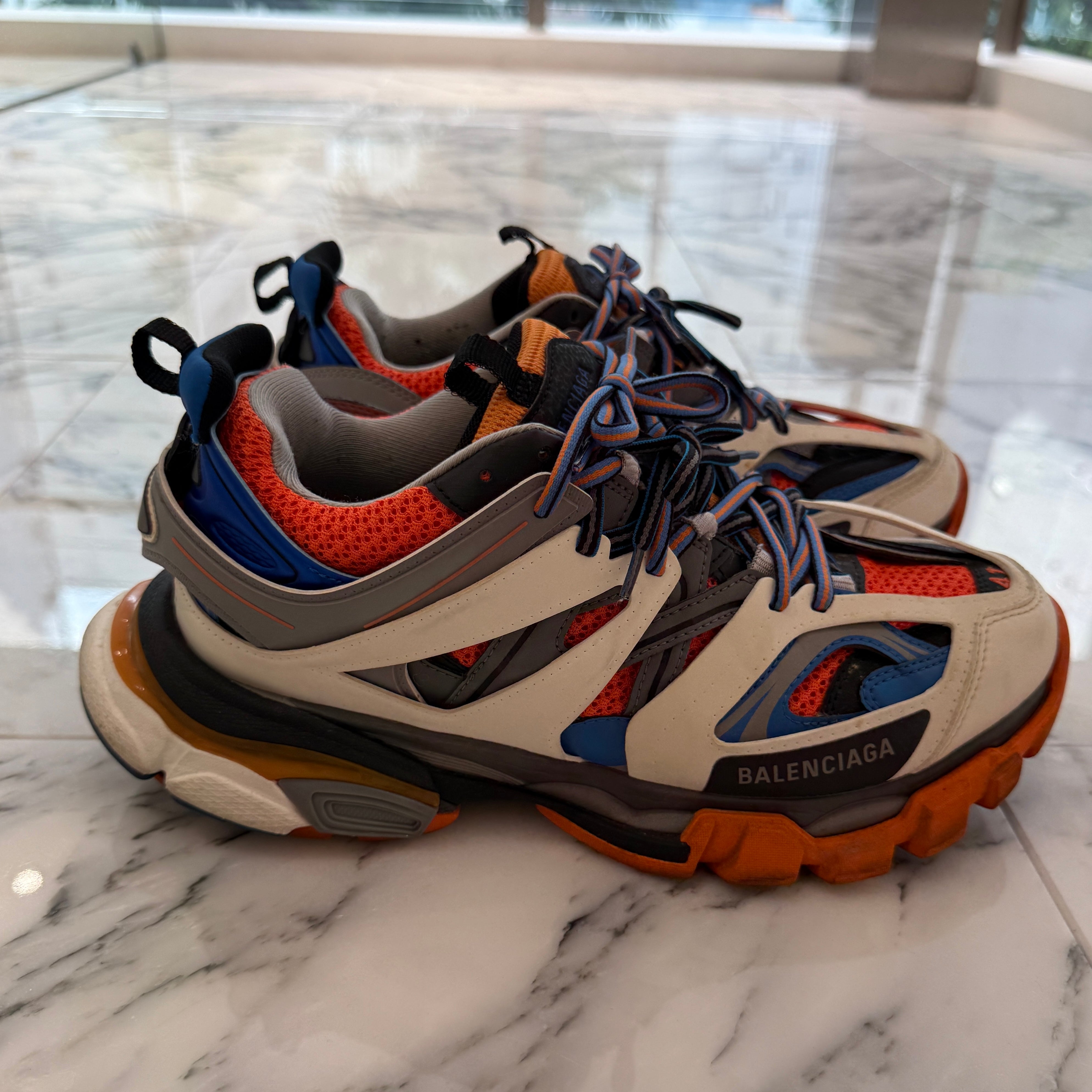 BALENCIAGA 2019SS TRACK TRAINER Low Cut Sneakers 542023 Size 41（27cm）バレンシアガ トラックトレイナー ローカットスニーカー サイズ41（27cm）