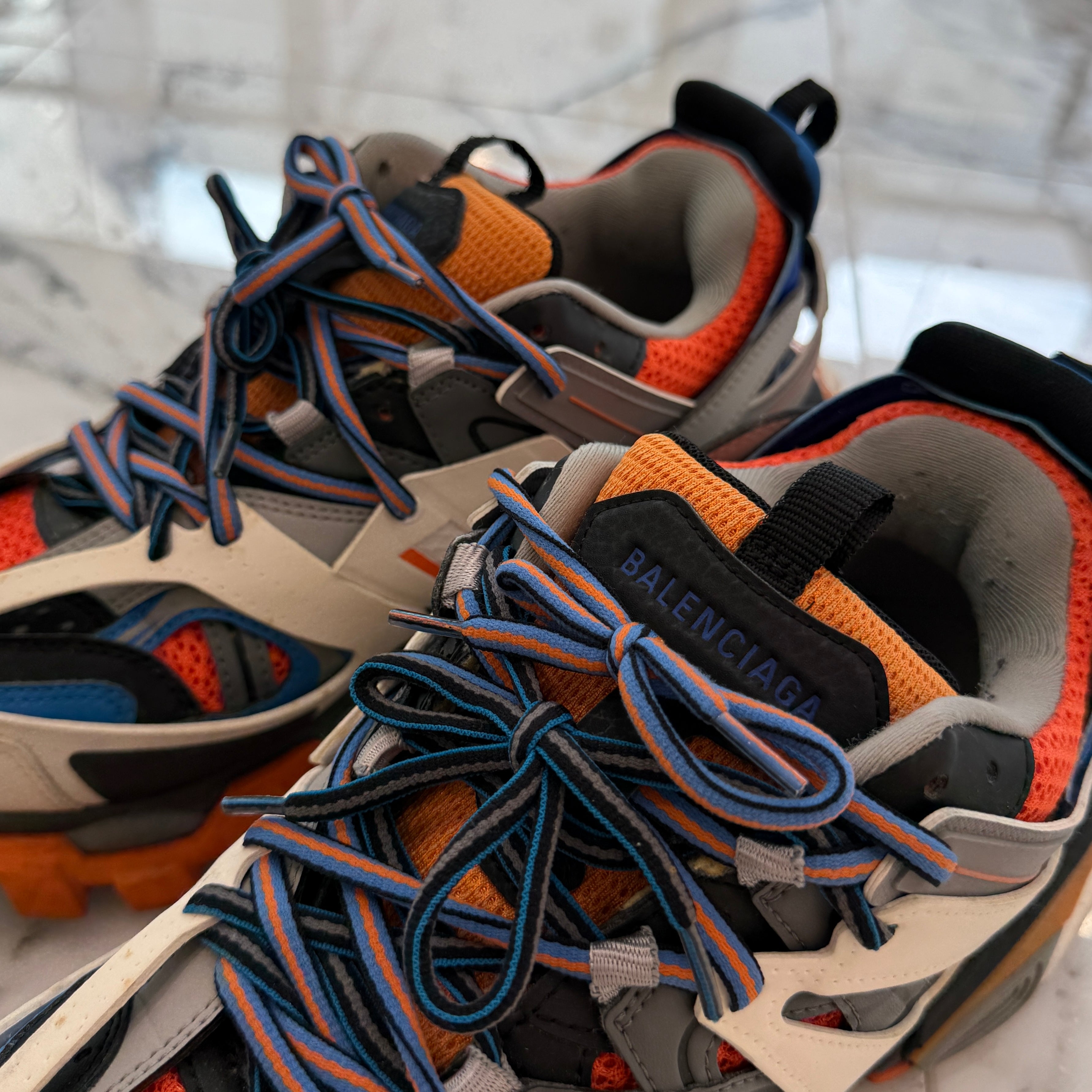 BALENCIAGA 2019SS TRACK TRAINER Low Cut Sneakers 542023 Size 41（27cm）バレンシアガ トラックトレイナー ローカットスニーカー サイズ41（27cm）