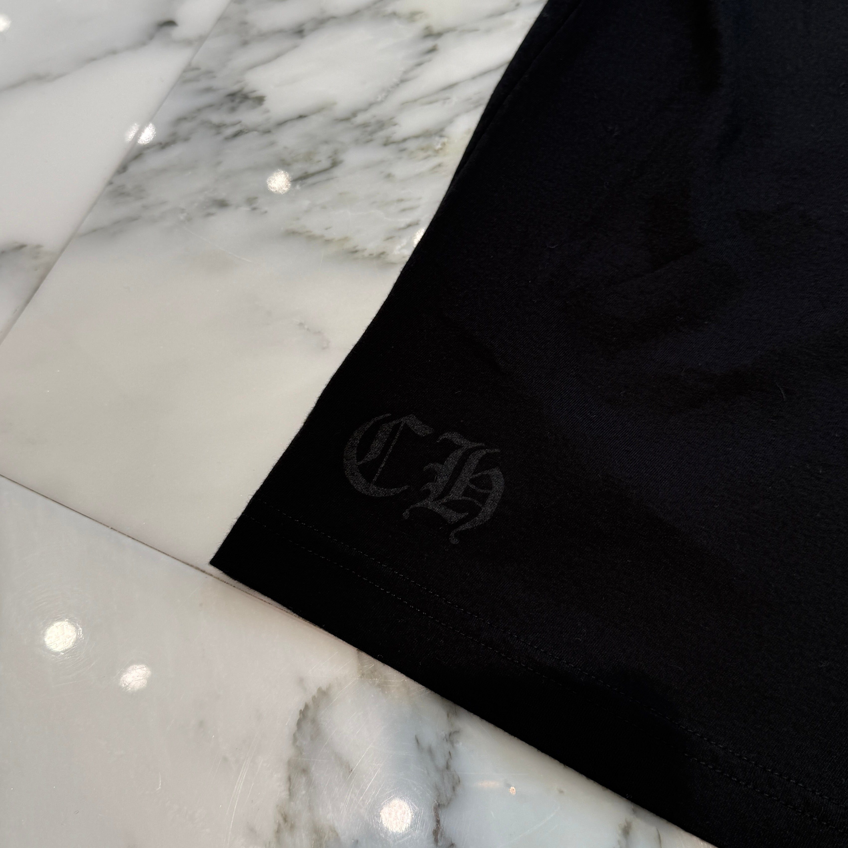 CHROME HEARTS × The Rolling Stones 2024SS Lip Tan Neck Logo Back Scroll Tee Size S クロムハーツ × ローリングストーンズ リップアンドタン ネックロゴ バックスクロール Tシャツ サイズS