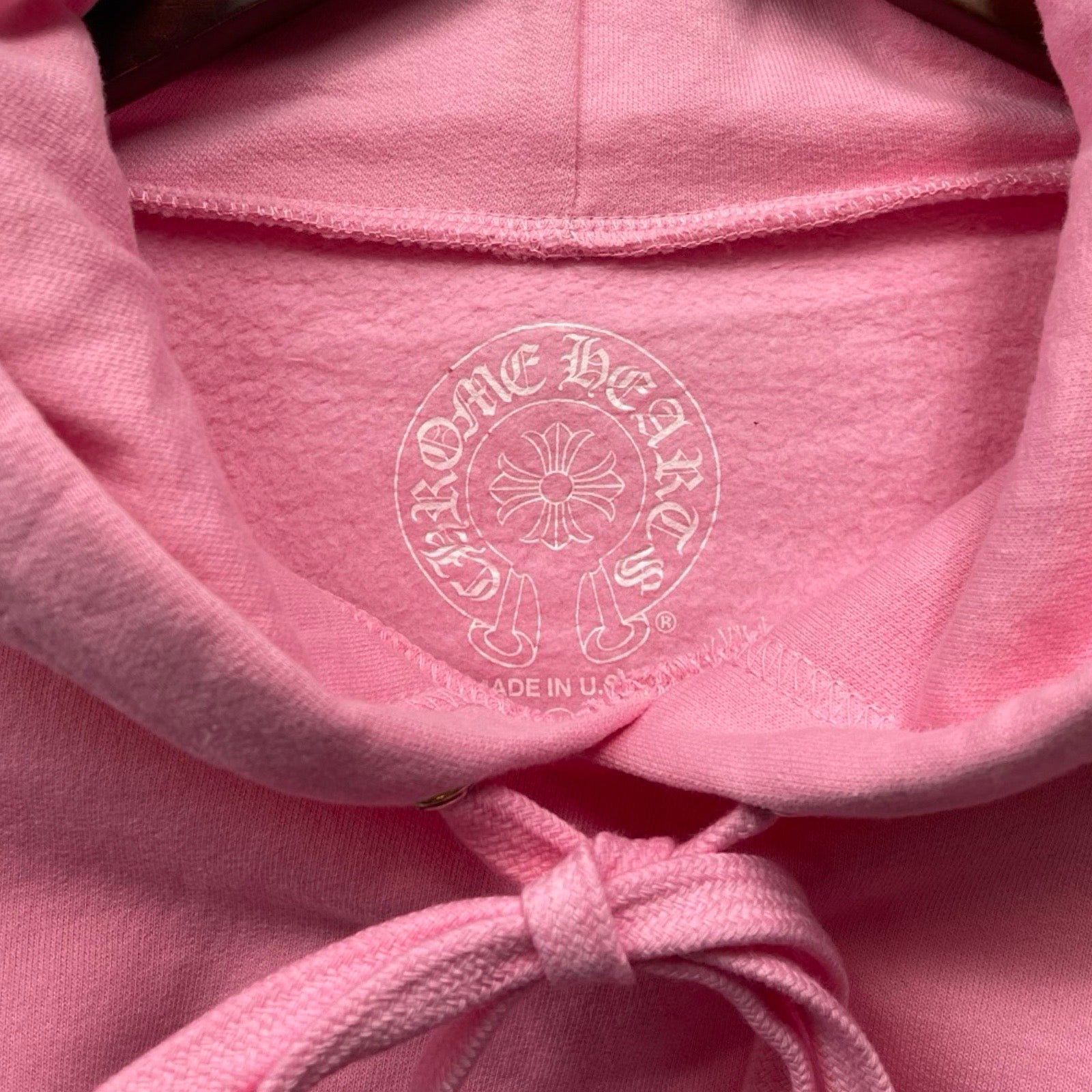 CHROME HEARTS Back Arch Logo USA Pullover Hoodie Size S