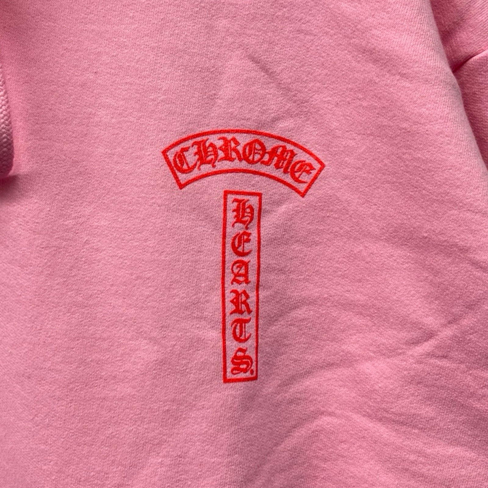 CHROME HEARTS Back Arch Logo USA Pullover Hoodie Size XL