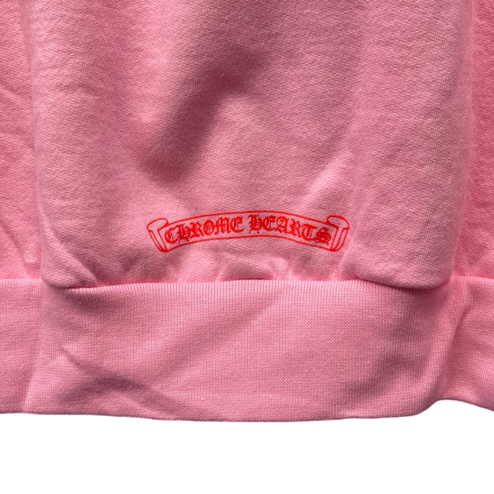 CHROME HEARTS Back Arch Logo USA Pullover Hoodie Size XL