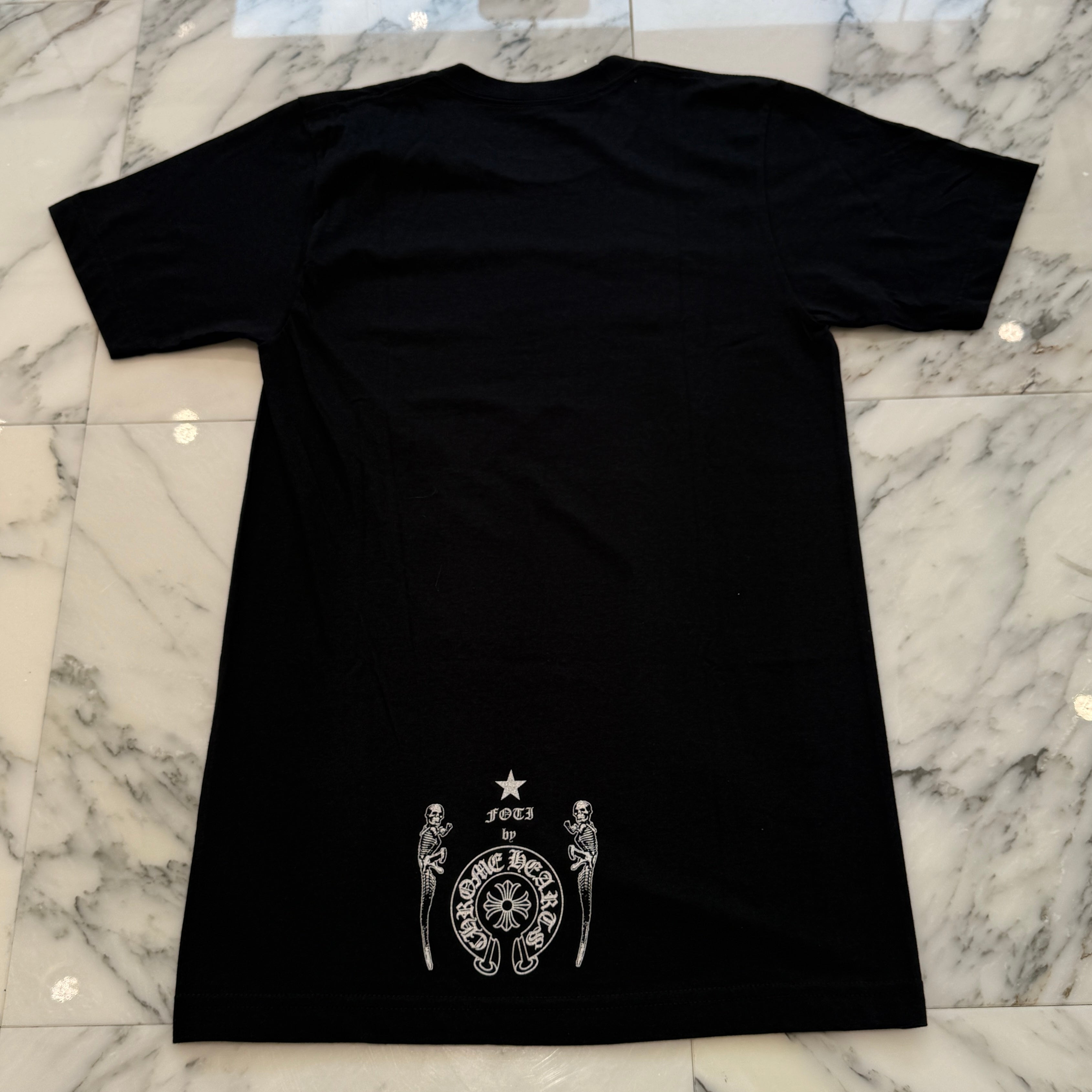 CHROME HEARTS Silver FOTI Harris Tee Size S クロムハーツ シルバー フォティ ハリス Tシャツ サイズS