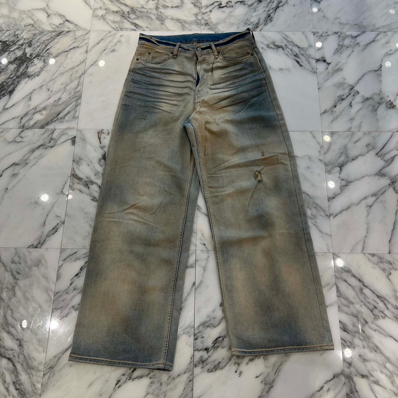 Acne Studios 2025SS 1981M Baggy Fit Jeans B00395 Size 46 アクネストゥディオス 1981M バギーフィットジーンズ サイズ46