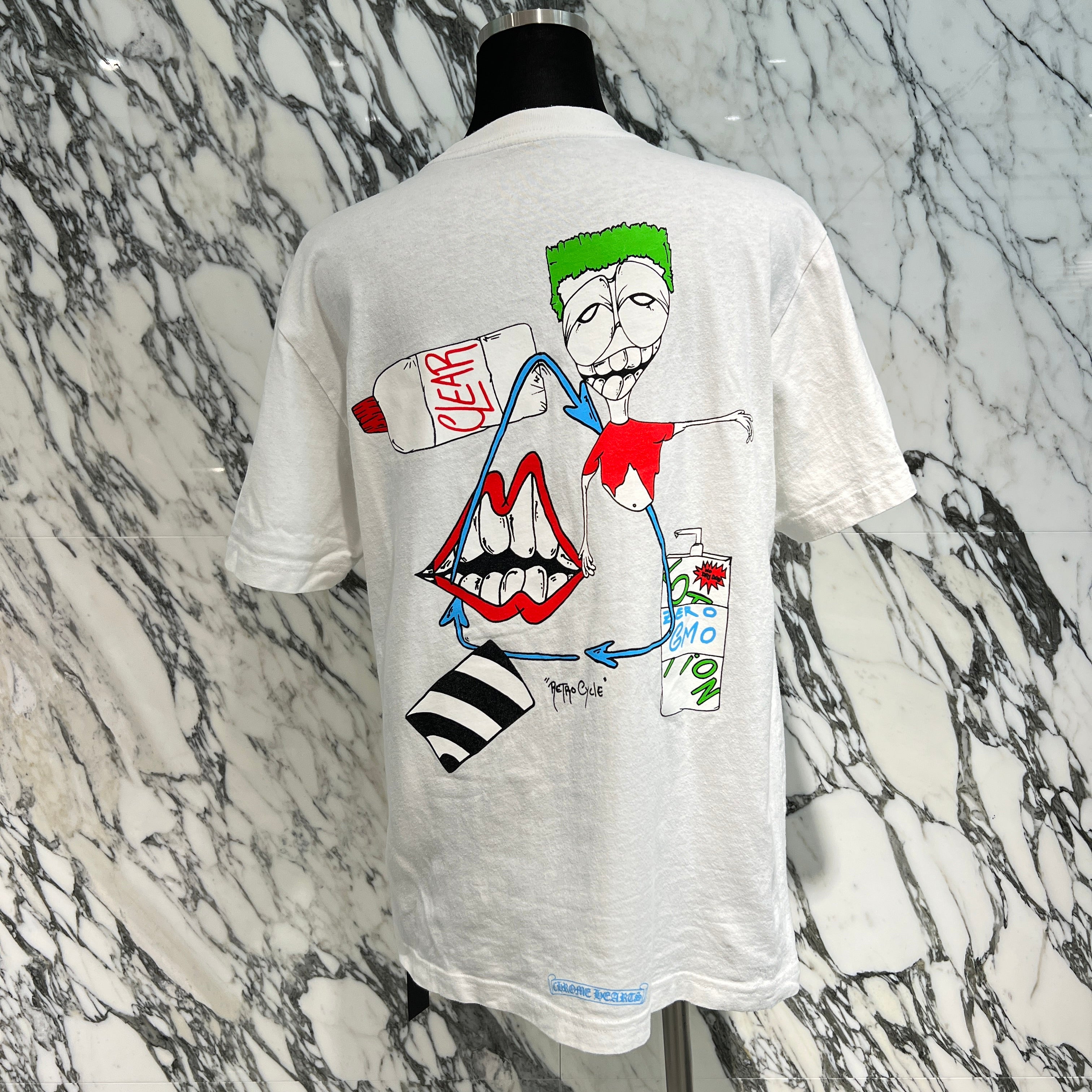 CHROME HEARTS × MATTY BOY RETRO CYCLE Tee Size L クロムハーツ × マッティボーイ レトロサイクル Tシャツ サイズL