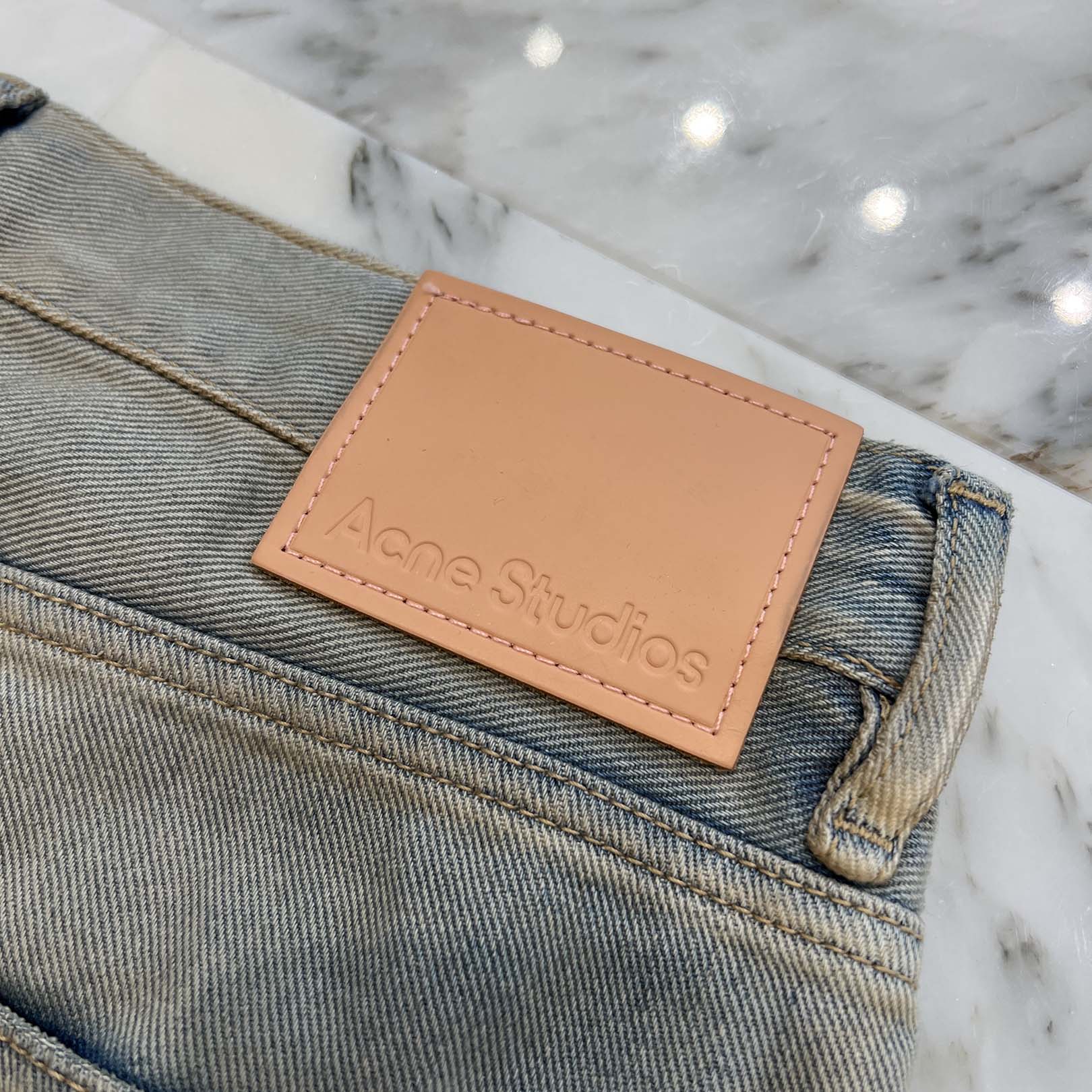 Acne Studios 2025SS 1981M Baggy Fit Jeans B00395 Size 46 アクネストゥディオス 1981M バギーフィットジーンズ サイズ46