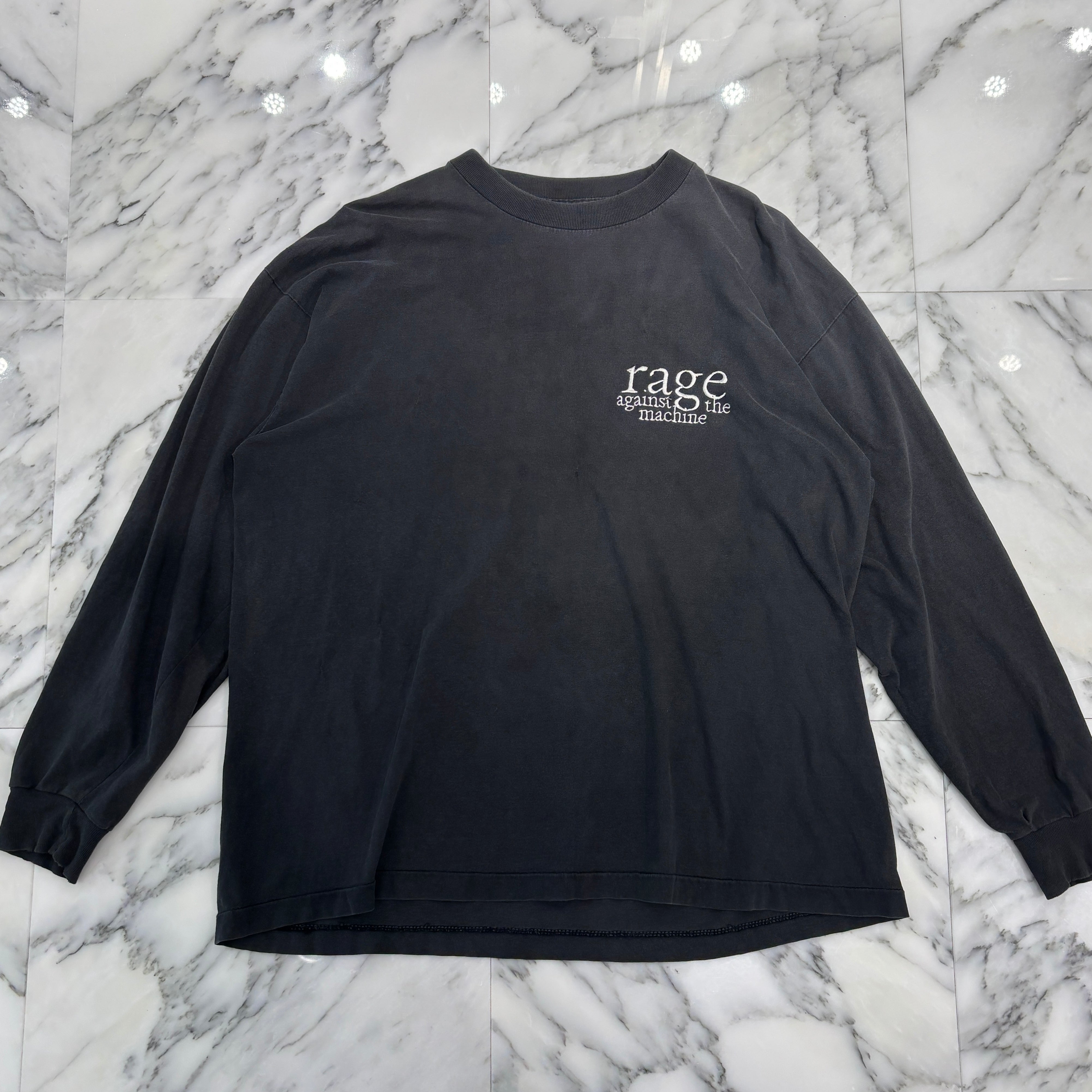 Vintage 90's Rage Against The Machine Band Photo L/S Tee 90's レイジ・アゲインスト・ザ・マシーン バンドフォト ロングスリーブTシャツ