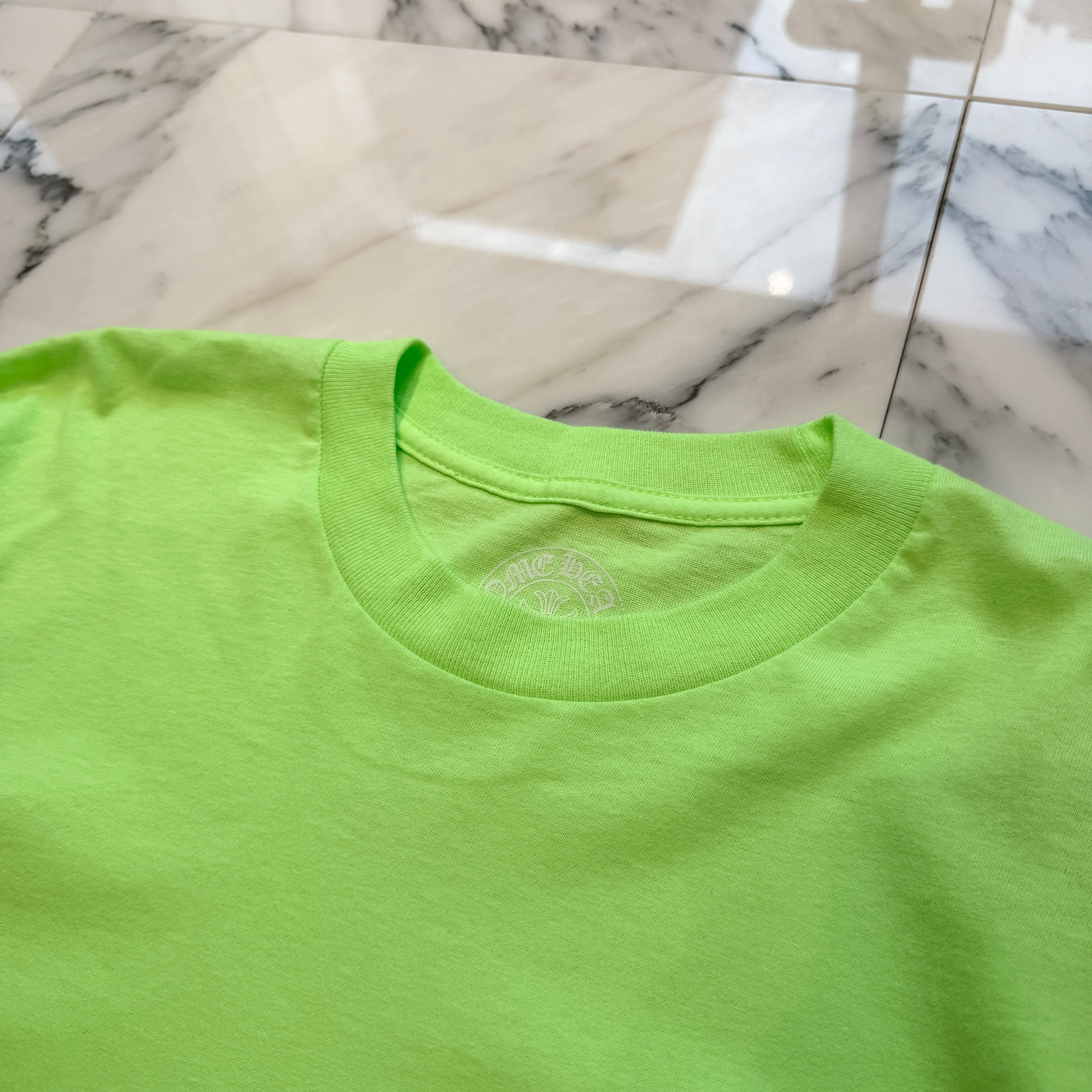 CHROME HEARTS Vertical Logo Flame Plus Pocket Long Sleeve Tee Size XL クロムハーツ ヴァーティカルロゴ フレームプラスポケットロングスリーブ Tシャツ サイズXL