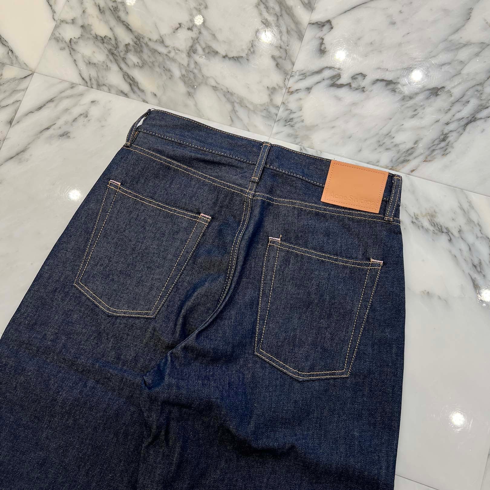 Acne Studios 2025SS 1981F Baggy Fit Jeans B00401 Size 46 アクネ