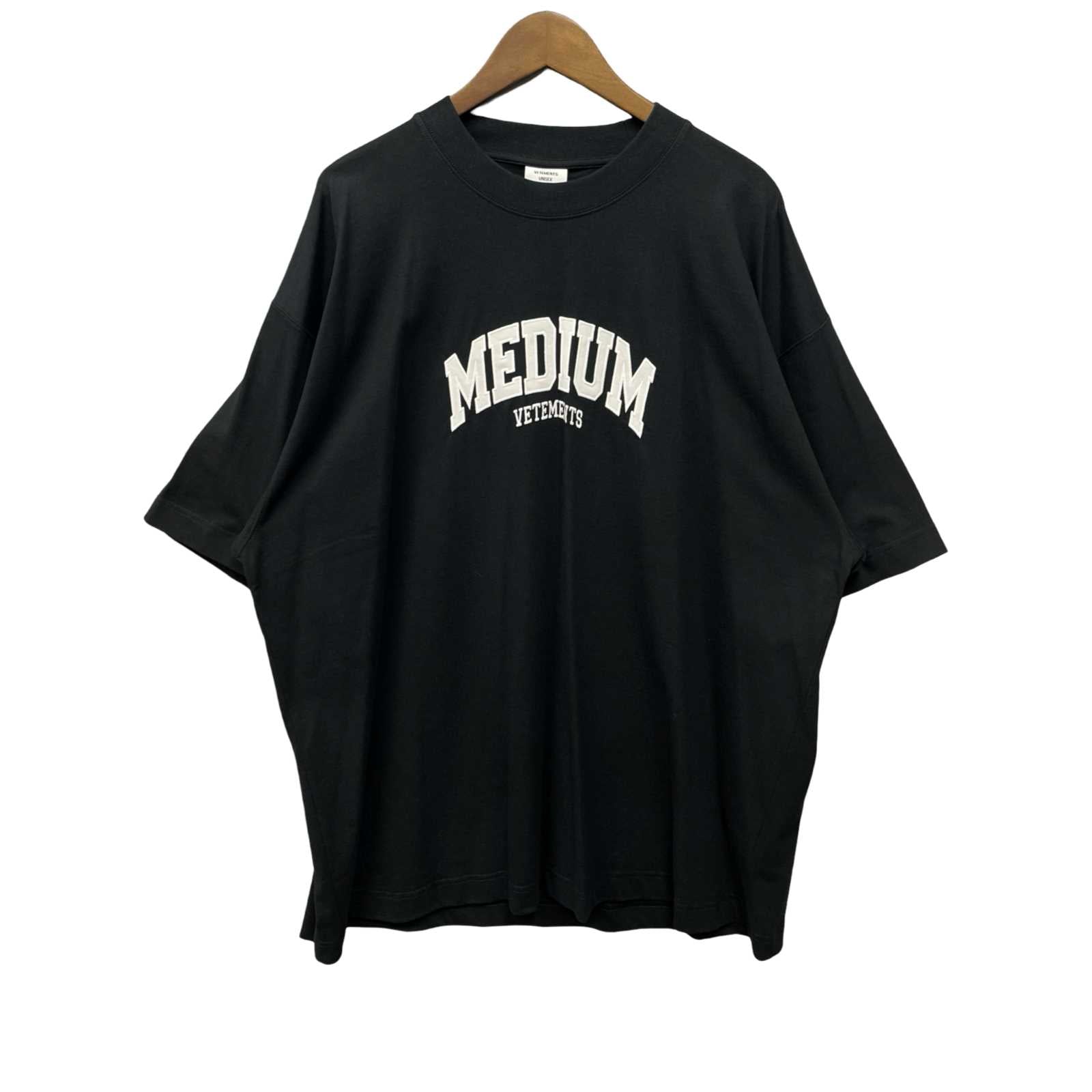 VETEMENTS 2023SS Medium Logo Tee UE63TR820B Size OS