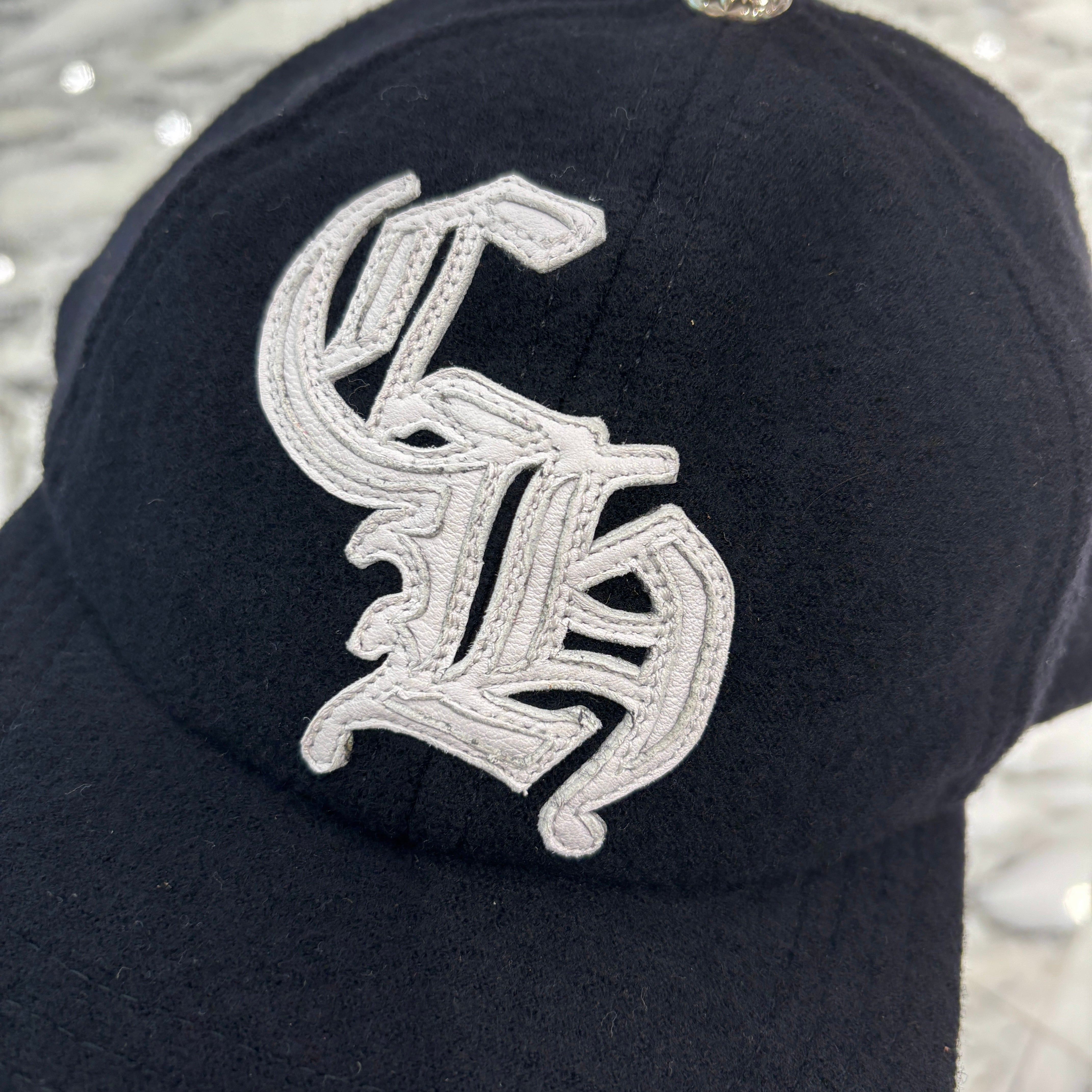 CHROME HEARTS ウールCHパッチトラッカーキャップ CHROME HEARTS CH Patch Wool Trucker Cap Size ONE SIZE（53-60