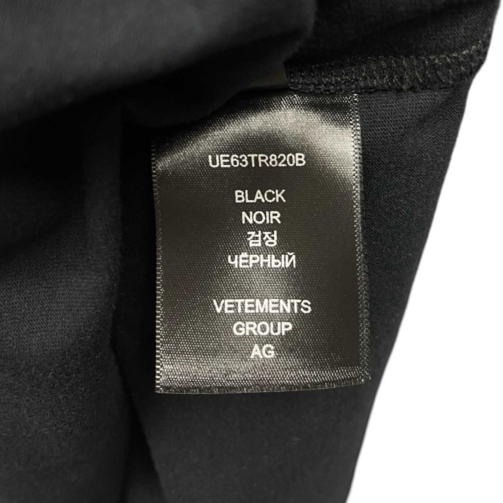 VETEMENTS 2023SS Medium Logo Tee UE63TR820B Size OS