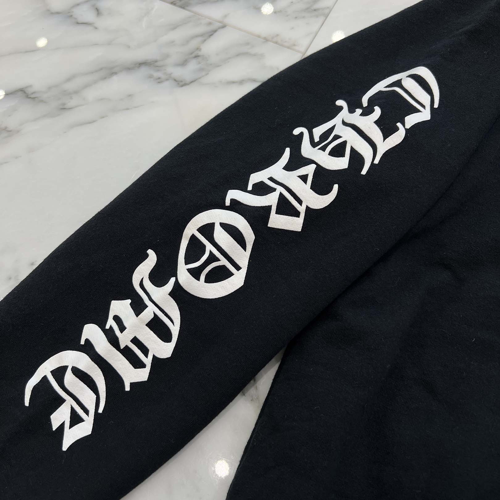 CHROME HEARTS Vertical Logo Pullover Hoodie Size M クロムハーツ ヴァーティカルロゴ プルオーバーフーディー サイズM