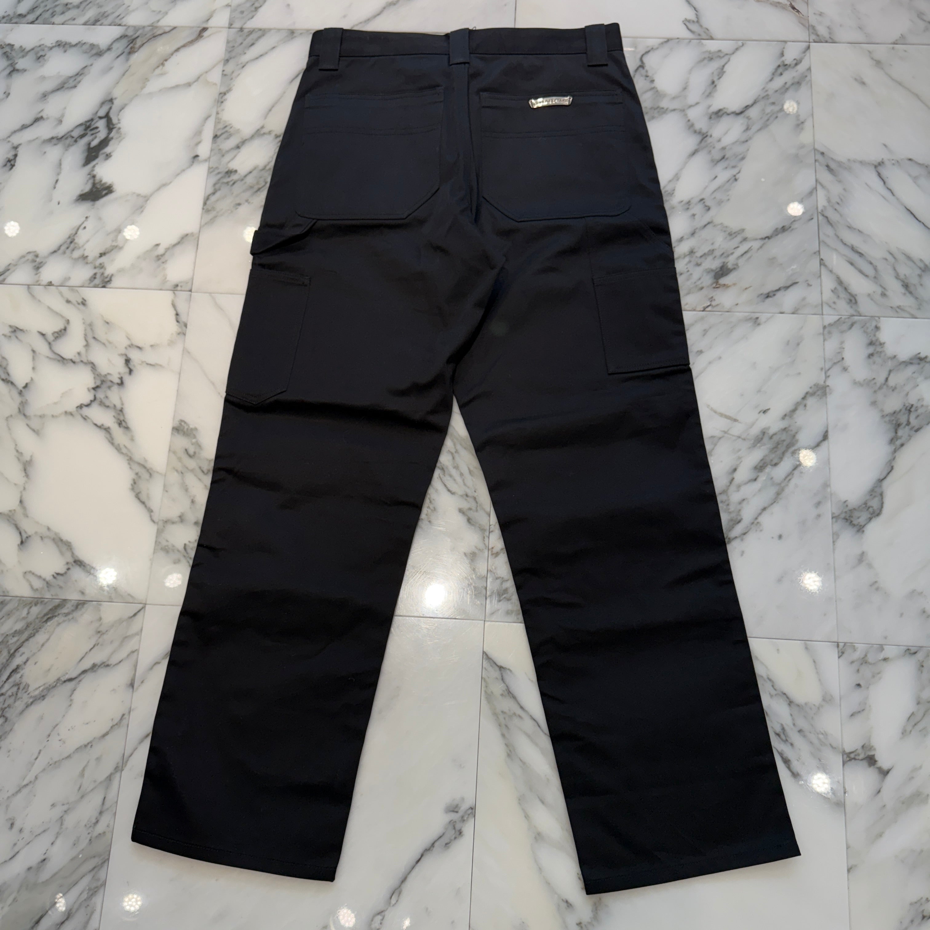 CHROME HEARTS Carpenter Cross Ball Button Denim Pants Size 32 クロムハーツ カーペンター クロスボールボタン デニムパンツ サイズ32