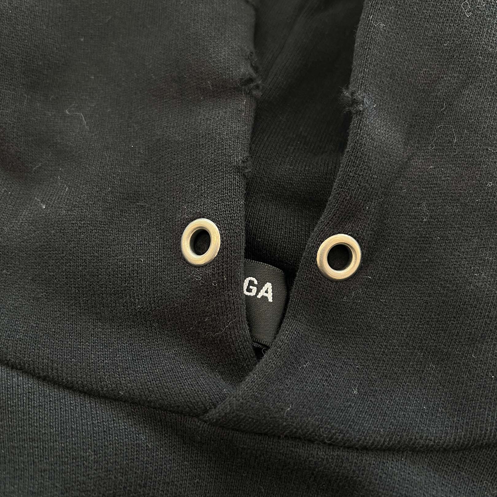 BALENCIAGA 2021AW FREE Embroidery No Rib Pullover Hoodie 661711 TKVD4 Size S バレンシアガ FREE刺繍 ノーリブ プルオーバーフーディー サイズS