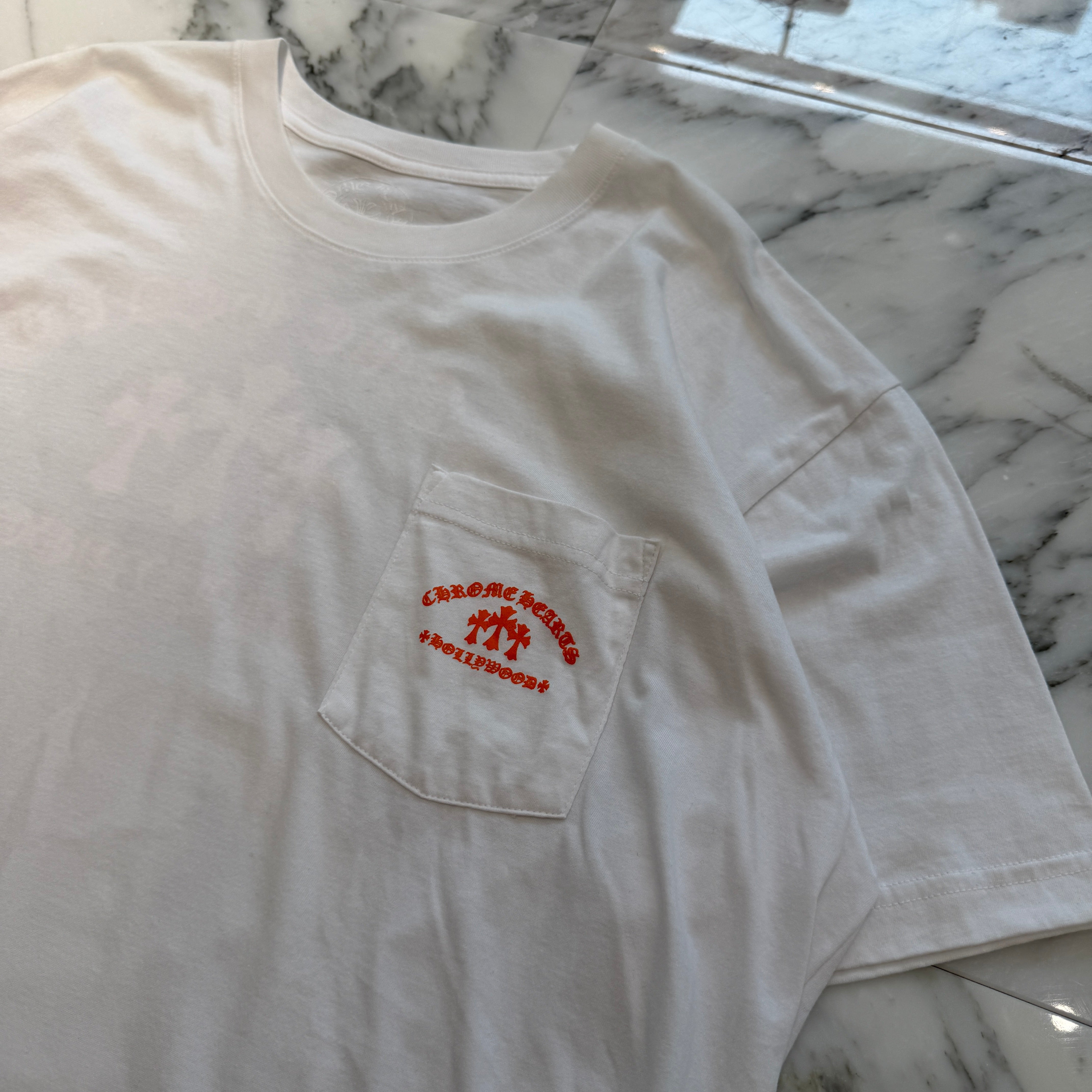 CHROME HEARTS King Taco 3 Cemetery Cross Print Tee Size XXL クロムハーツ キングタコ 3 セメタリークロス プリント Tシャツ サイズXXL