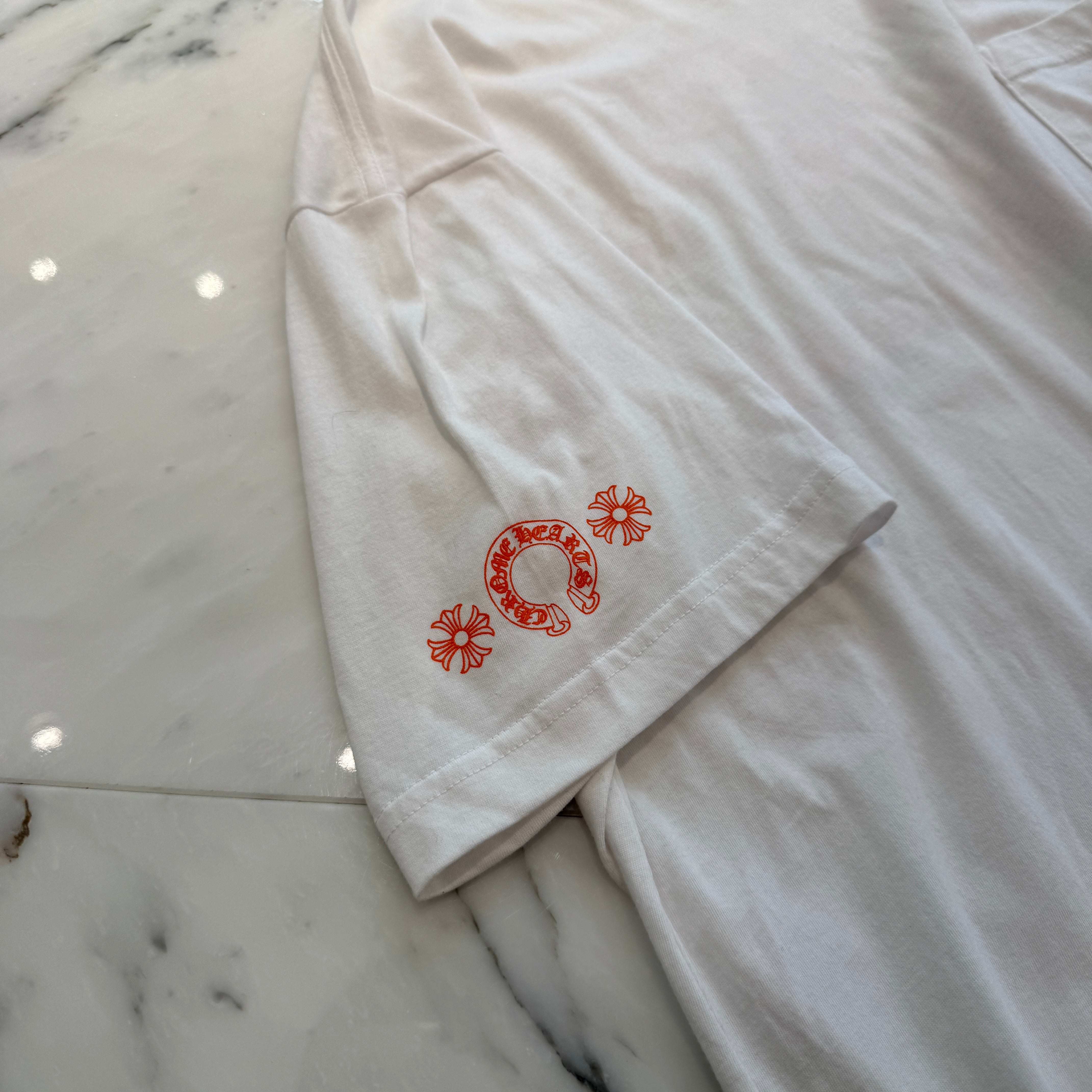 CHROME HEARTS King Taco 3 Cemetery Cross Print Tee Size XXL クロムハーツ キングタコ 3 セメタリークロス プリント Tシャツ サイズXXL