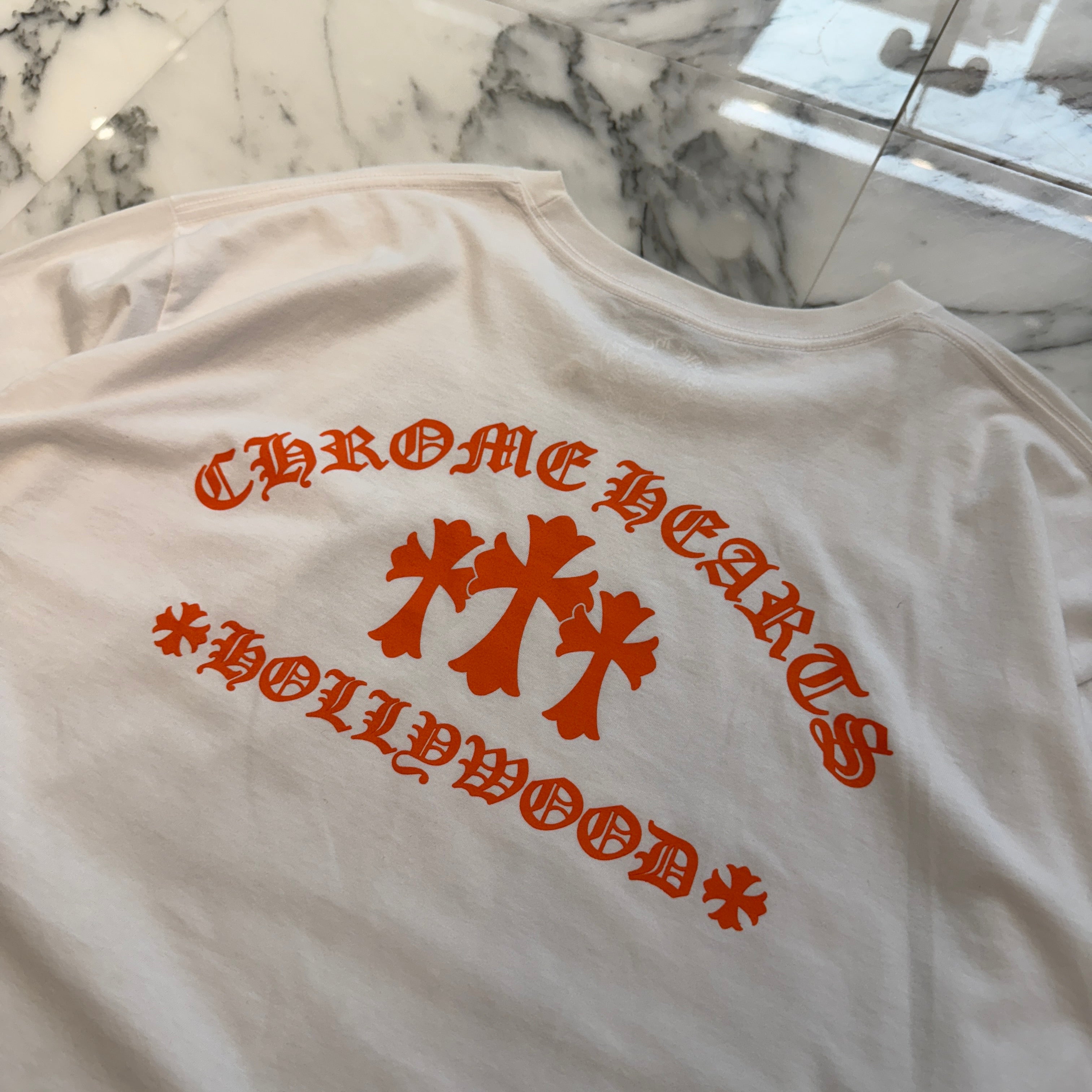 CHROME HEARTS King Taco 3 Cemetery Cross Print Tee Size XXL クロムハーツ キングタコ 3 セメタリークロス プリント Tシャツ サイズXXL