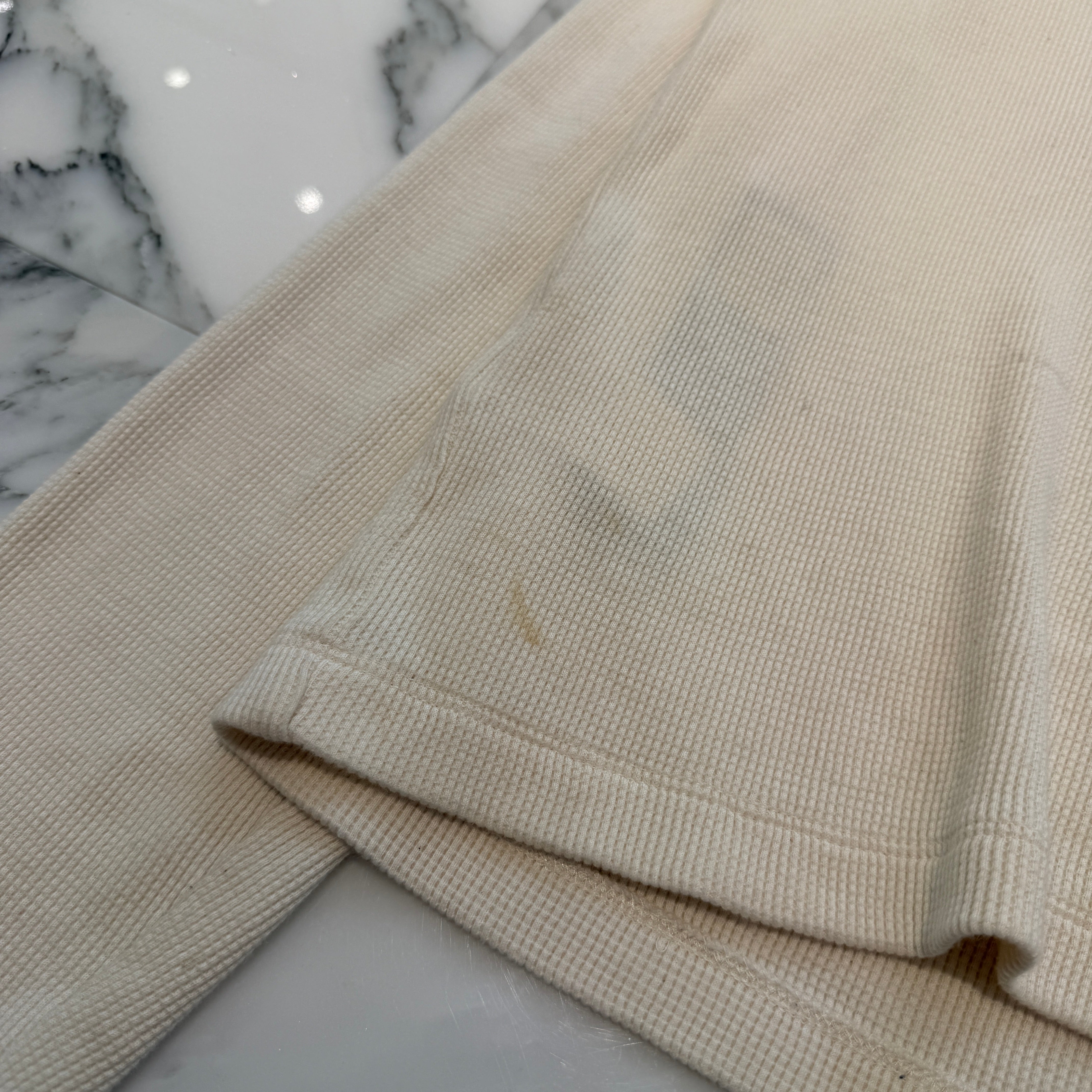 CHROME HEARTS Y NOT CH Embroidery Henry Neck Long Sleeve Tee Size L クロムハーツ ワイノット CH刺繍 ヘンリーネック ロングスリーブTシャツ サイズL