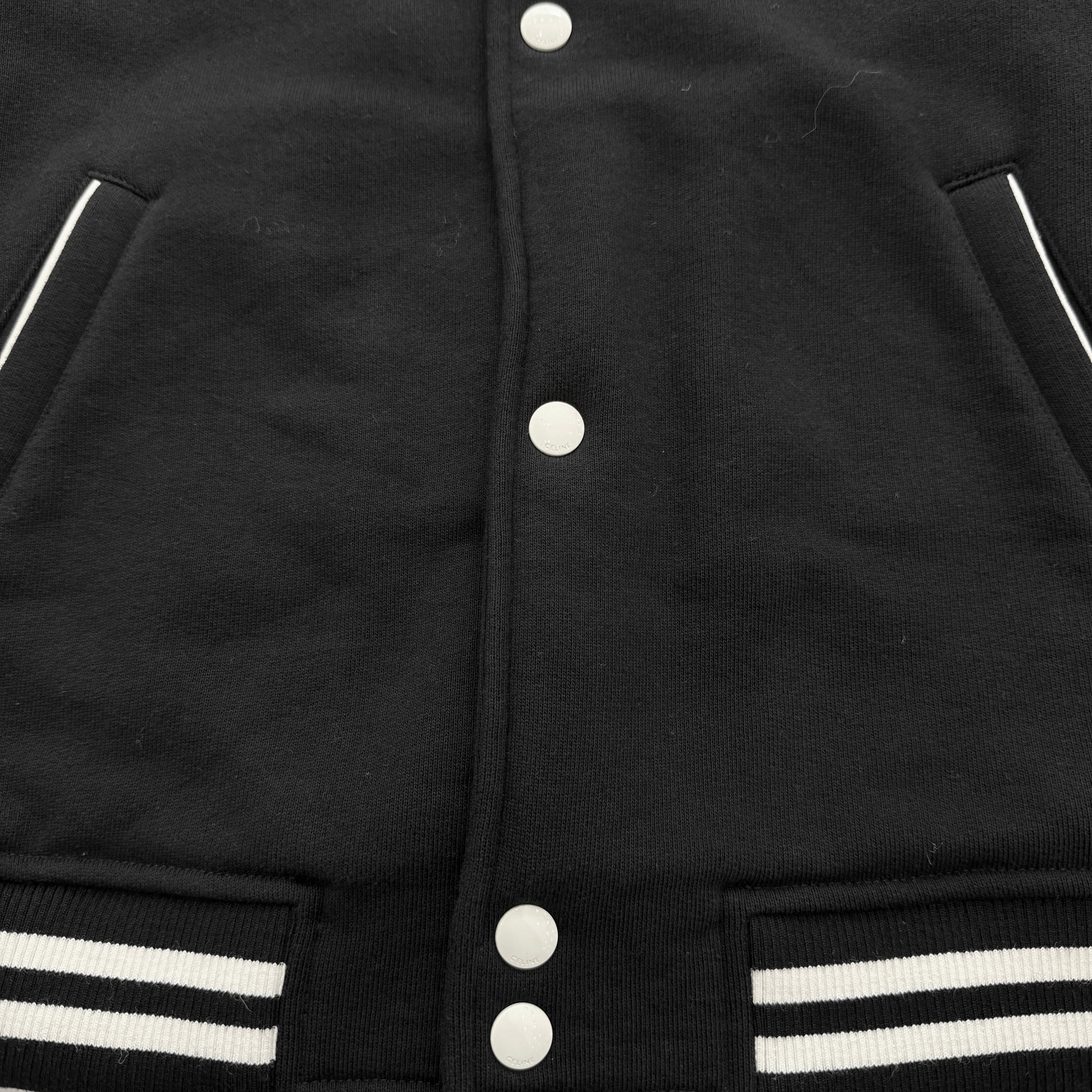 CELINE 2022AW Collge Teddy Jacket 2Y29D345F.38AW Size XL セリーヌ カレッジ テディジャケット サイズXL