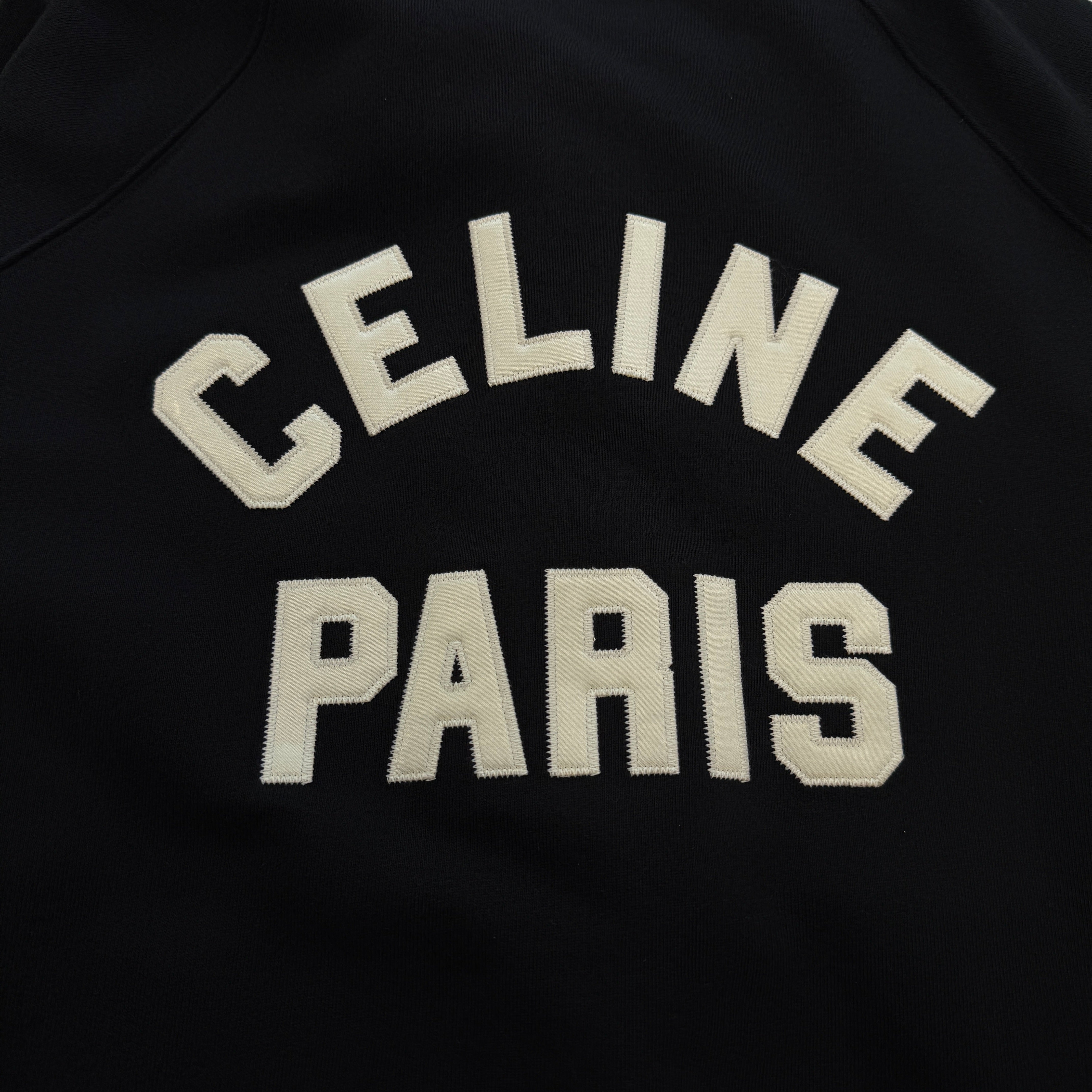 CELINE 2022AW Collge Teddy Jacket 2Y29D345F.38AW Size XL セリーヌ カレッジ テディジャケット サイズXL