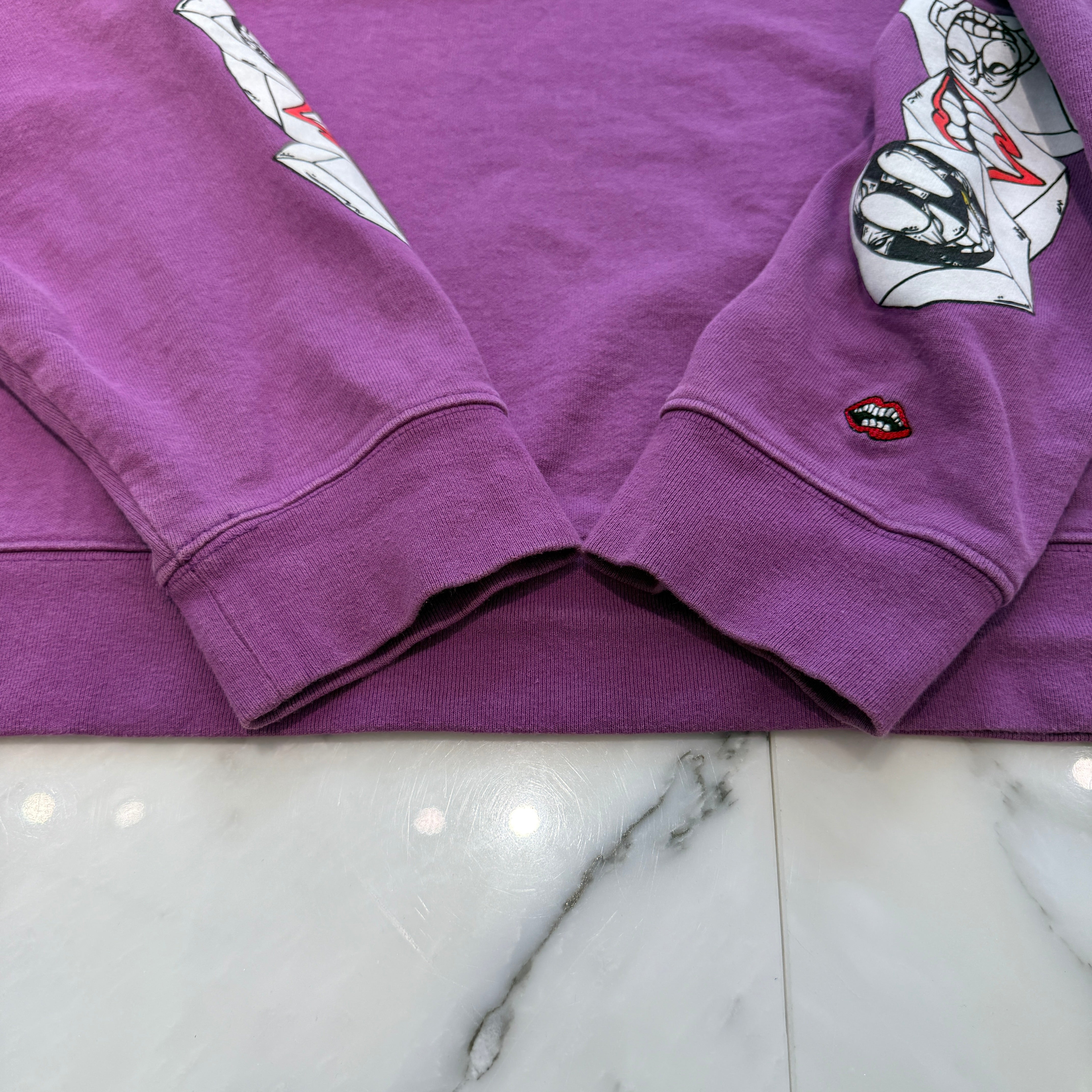 CHROME HEARTS × MATTY BOY 2024AW "I WANT MORE NOT LESS" Crew Neck Sweat Shirt Size L クロムハーツ × マッティボーイ "アイウォントモアノットレス" クルーネックスウェットシャツ サイズL