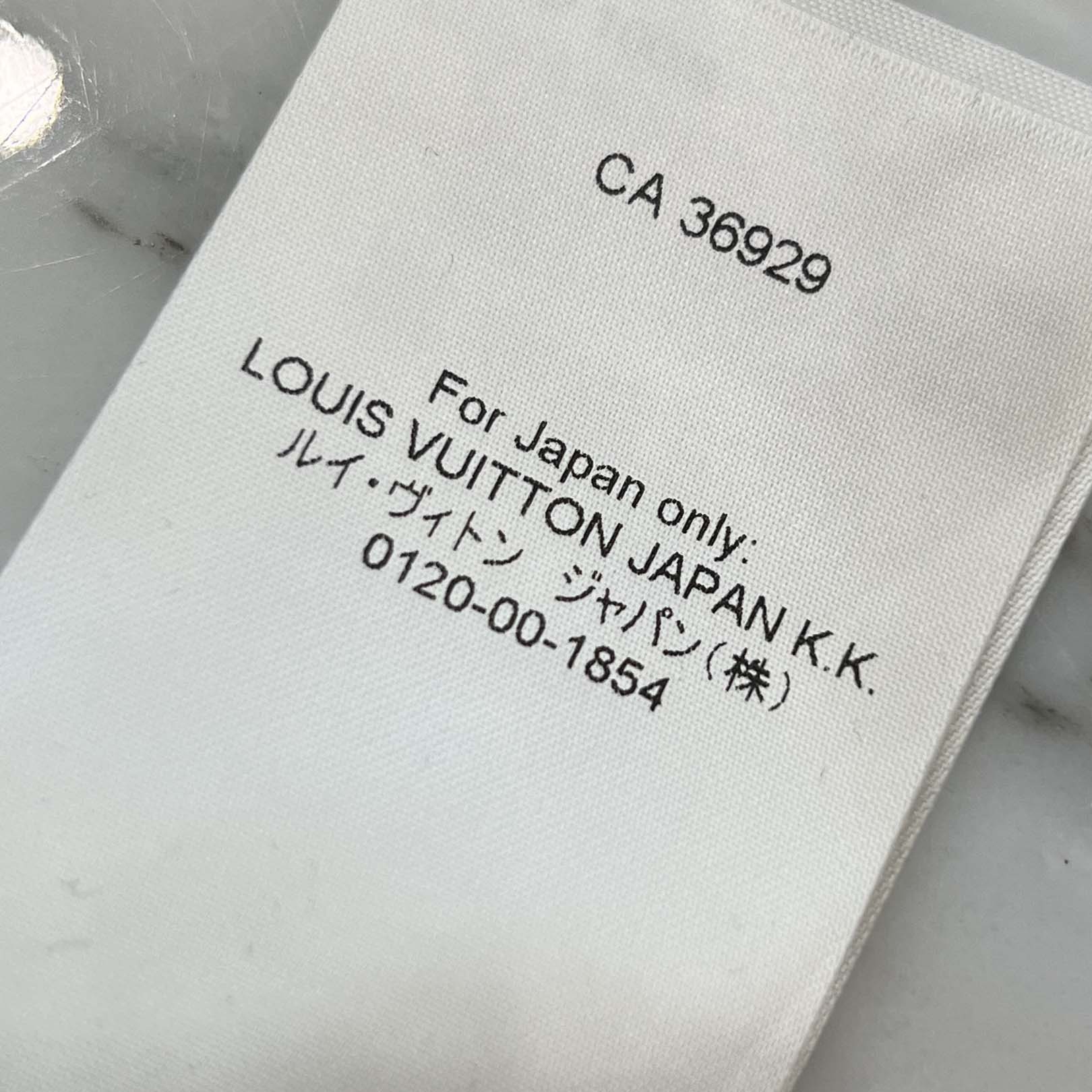 LOUIS VUITTON 2022AW Monogram Bandana Short Sleeve Hoodie HNY28W Size 5L ルイヴィトン モノグラムバンダナショートスリーブフーディー サイズ5L