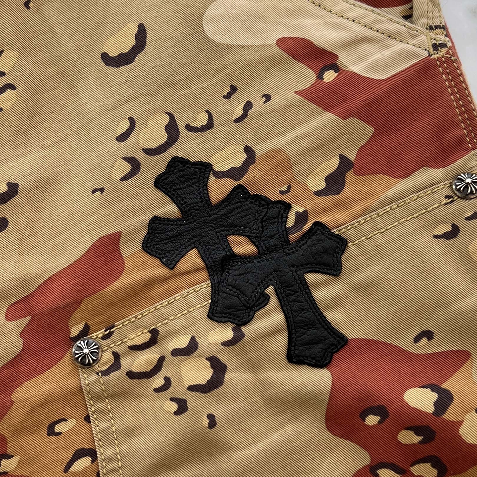 CHROME HEARTS×MATTY BOY PPO Sex Record Camouflage Carpenter Shorts Size 32 クロムハーツ×マッティボーイ PPO セックスレコード カモフラージュ カーペンターショーツ サイズ32