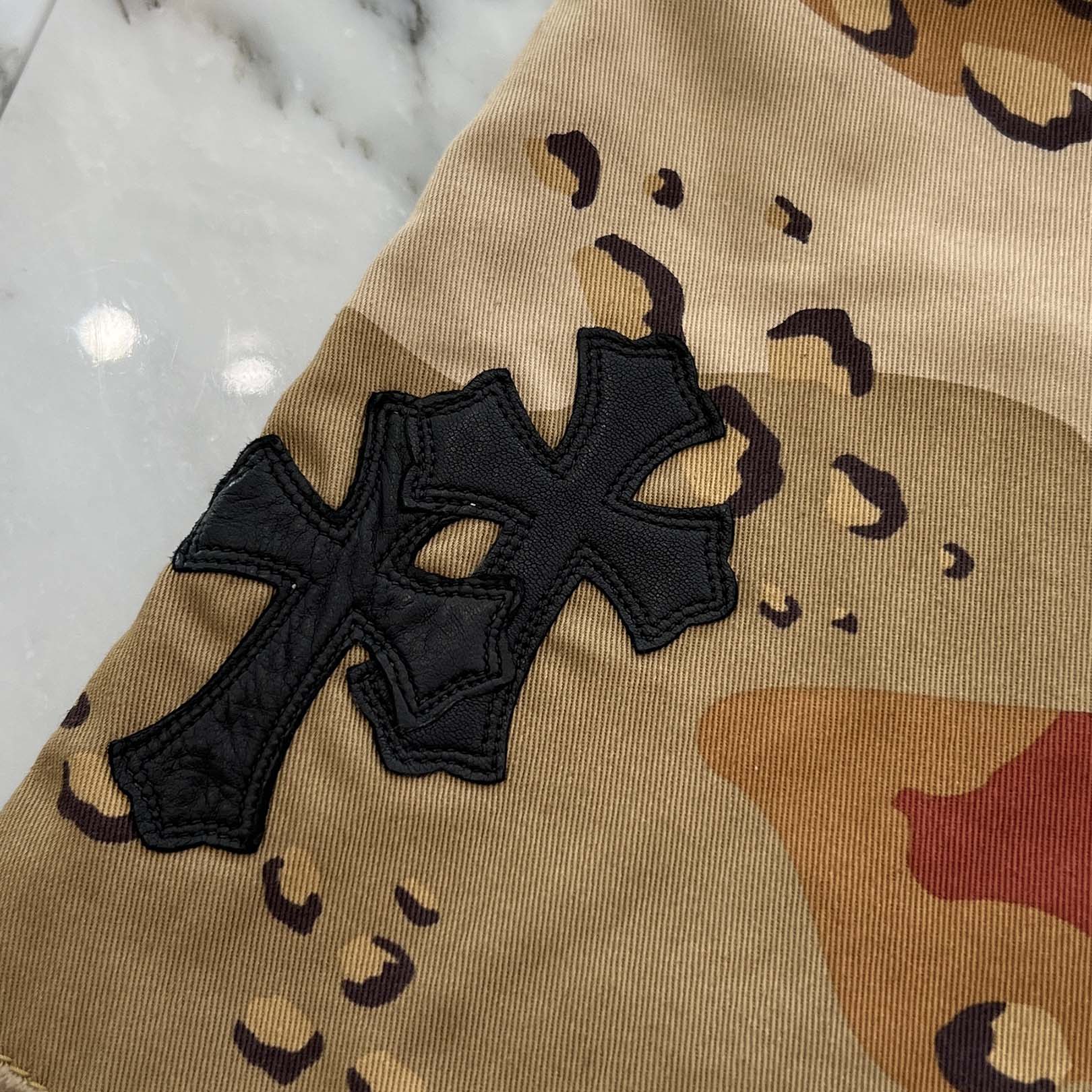 CHROME HEARTS×MATTY BOY PPO Sex Record Camouflage Carpenter Shorts Size 32 クロムハーツ×マッティボーイ PPO セックスレコード カモフラージュ カーペンターショーツ サイズ32